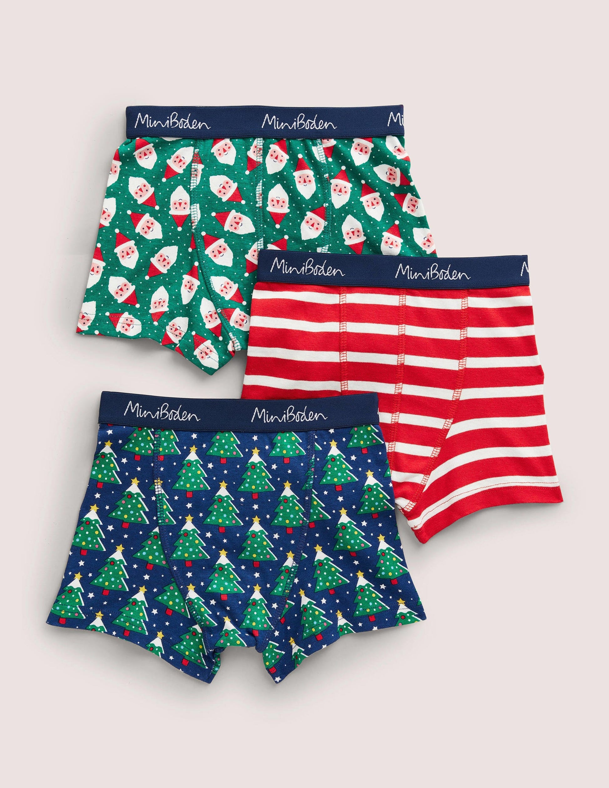 Christmas Boxers 3 Pack-Multi-2