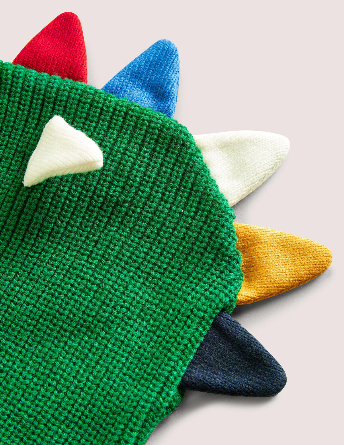Knitted Hat-Green Dinosaur - Image 2