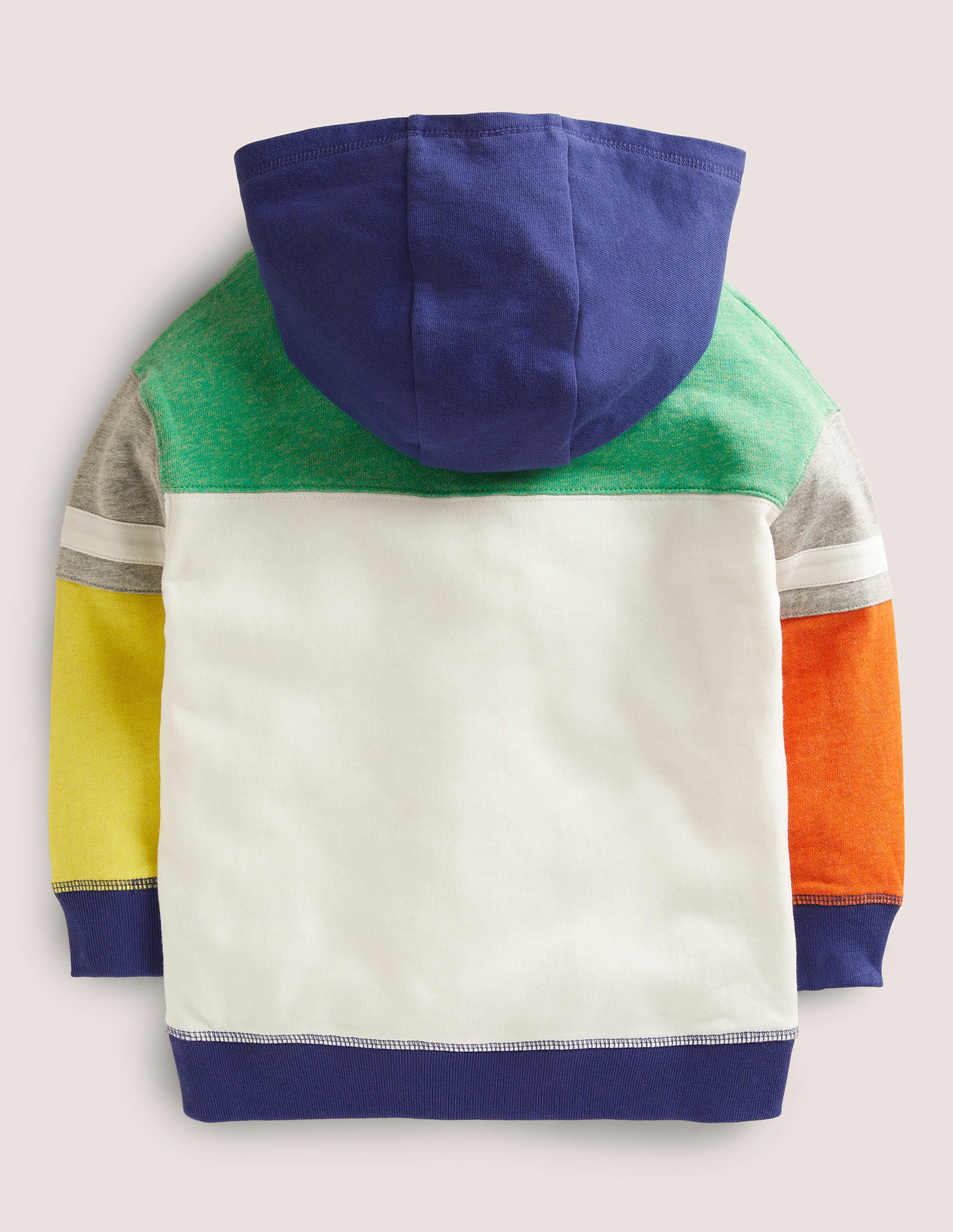Colourblock Hoodie-Multi - Image 2