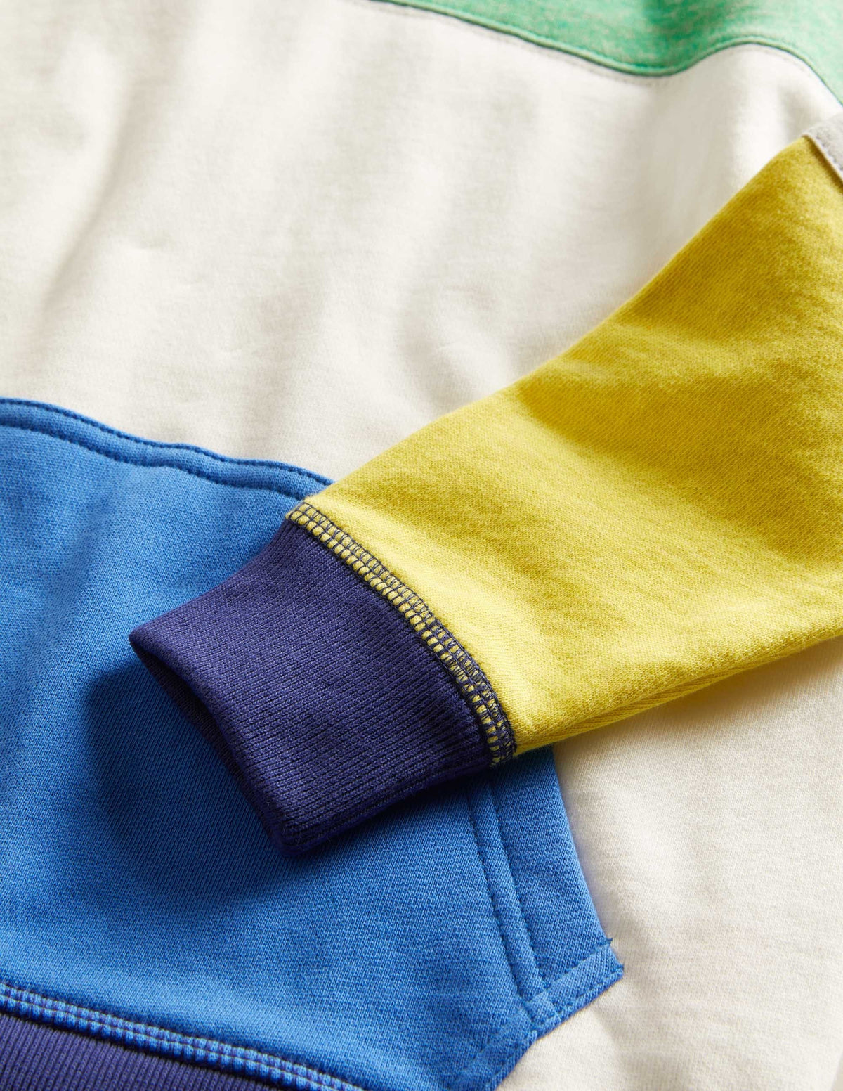 Colourblock Hoodie-Multi - Image 3