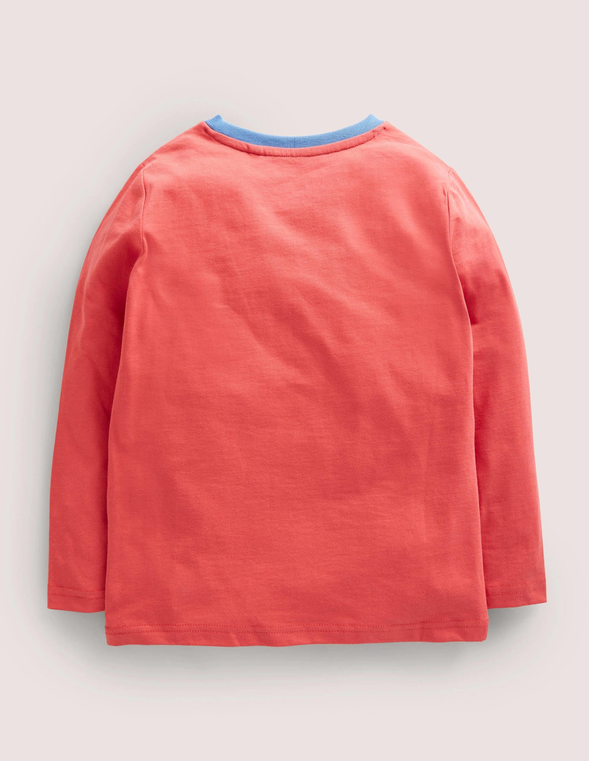 Football T-shirt-Cherry Tomato Red - Image 2
