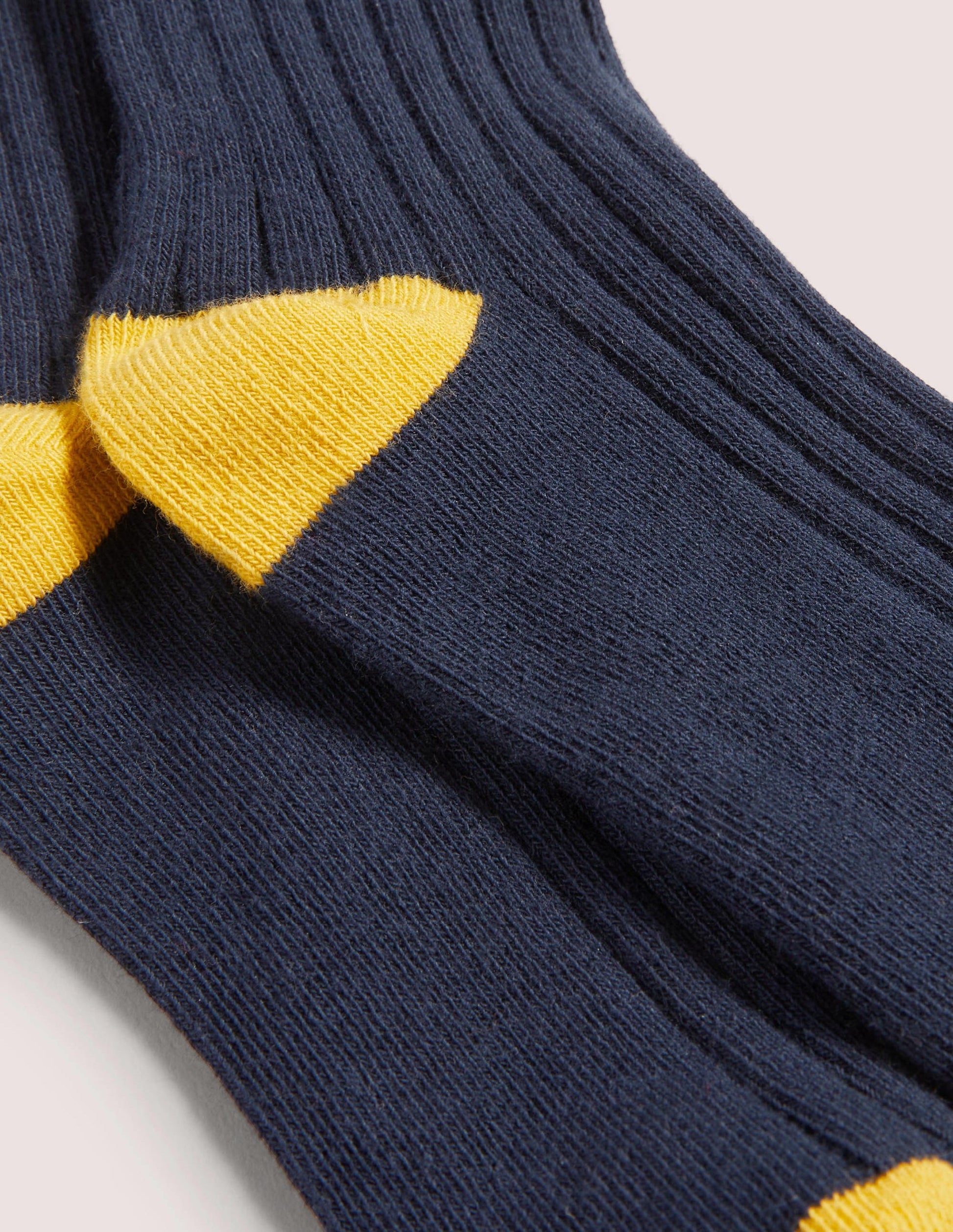 Ribbed Tights-Navy Blue-2