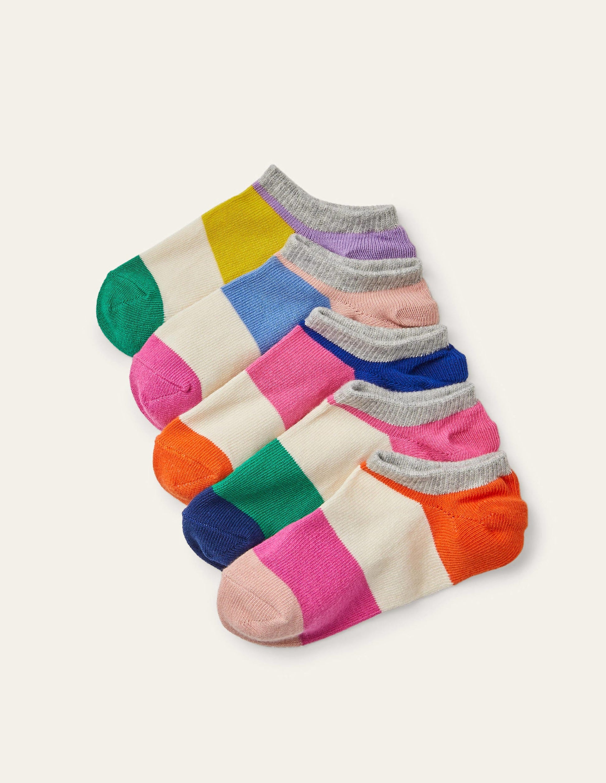Trainer Socks 5 Pack-Multi-1