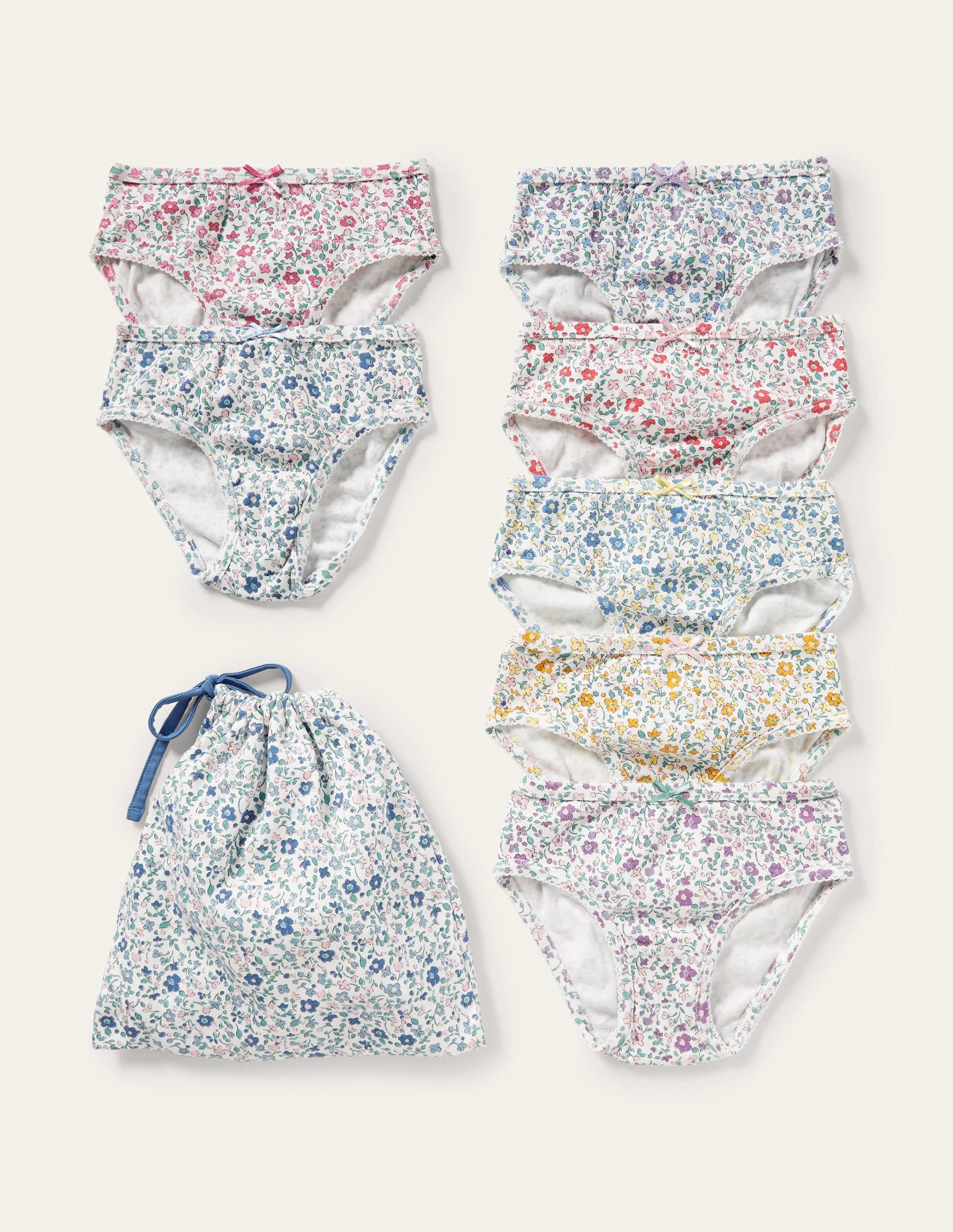 Pants 7 Pack-Multi Floral - Image 1