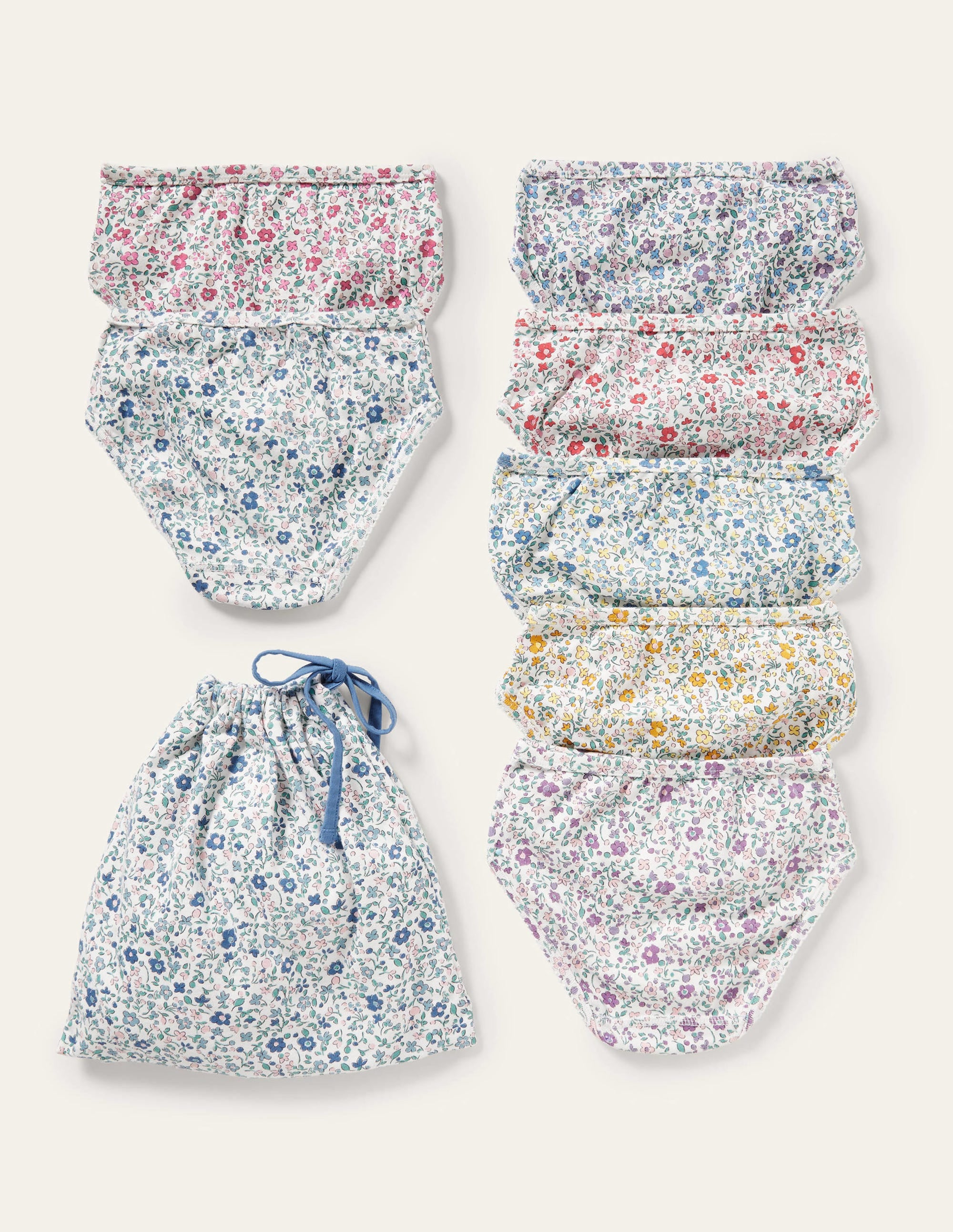 Pants 7 Pack-Multi Floral - Image 2