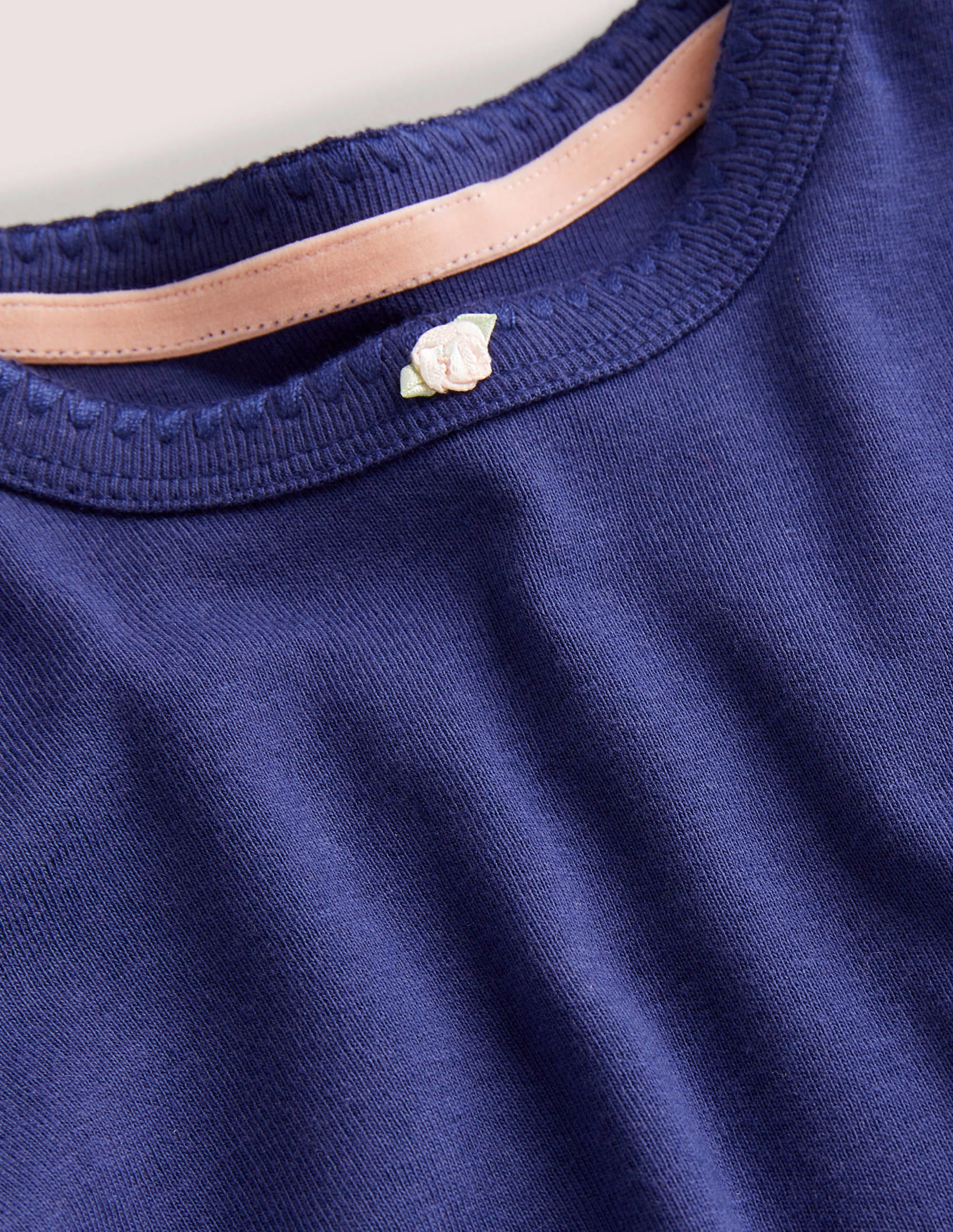 Long-sleeved Rosebud-Starboard Blue - Image 3