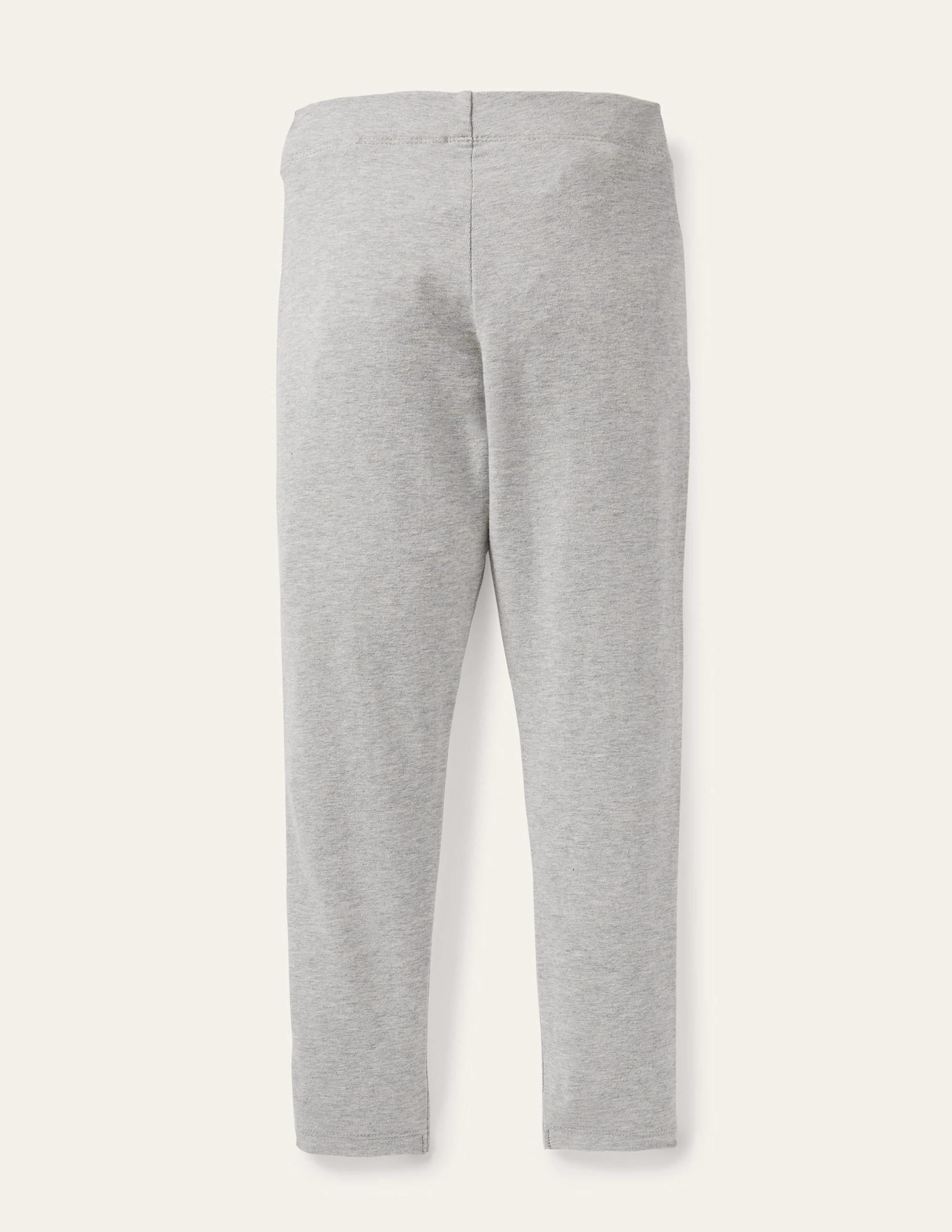 Plain Leggings-Grey Marl - Image 2