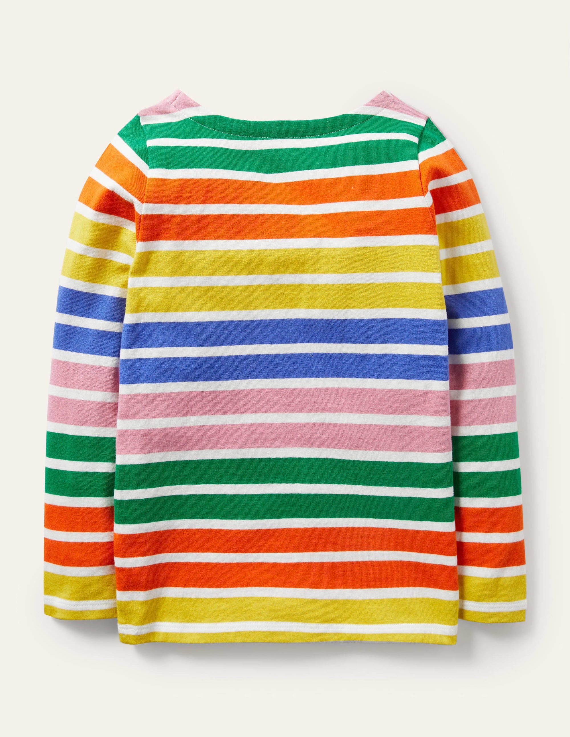 Rainbow Breton Top-Multi Rainbow - Image 2