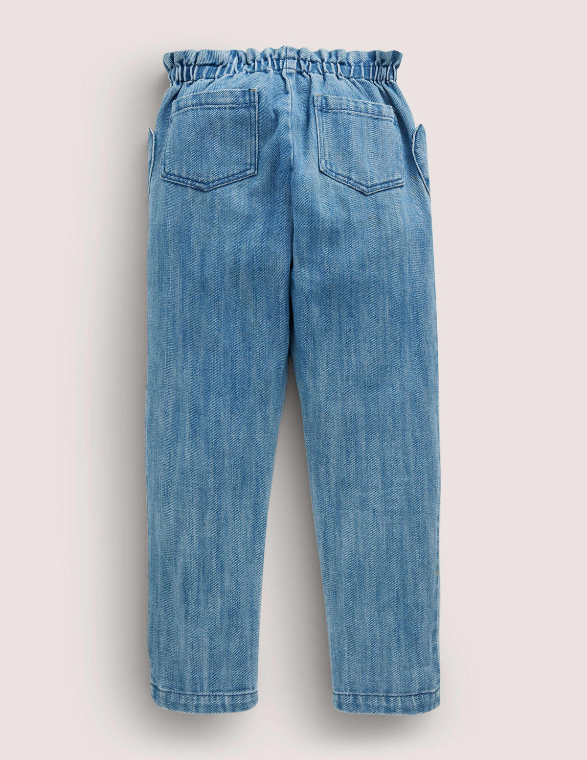 Pull-on Trousers-Mid Vintage Denim - Image 3