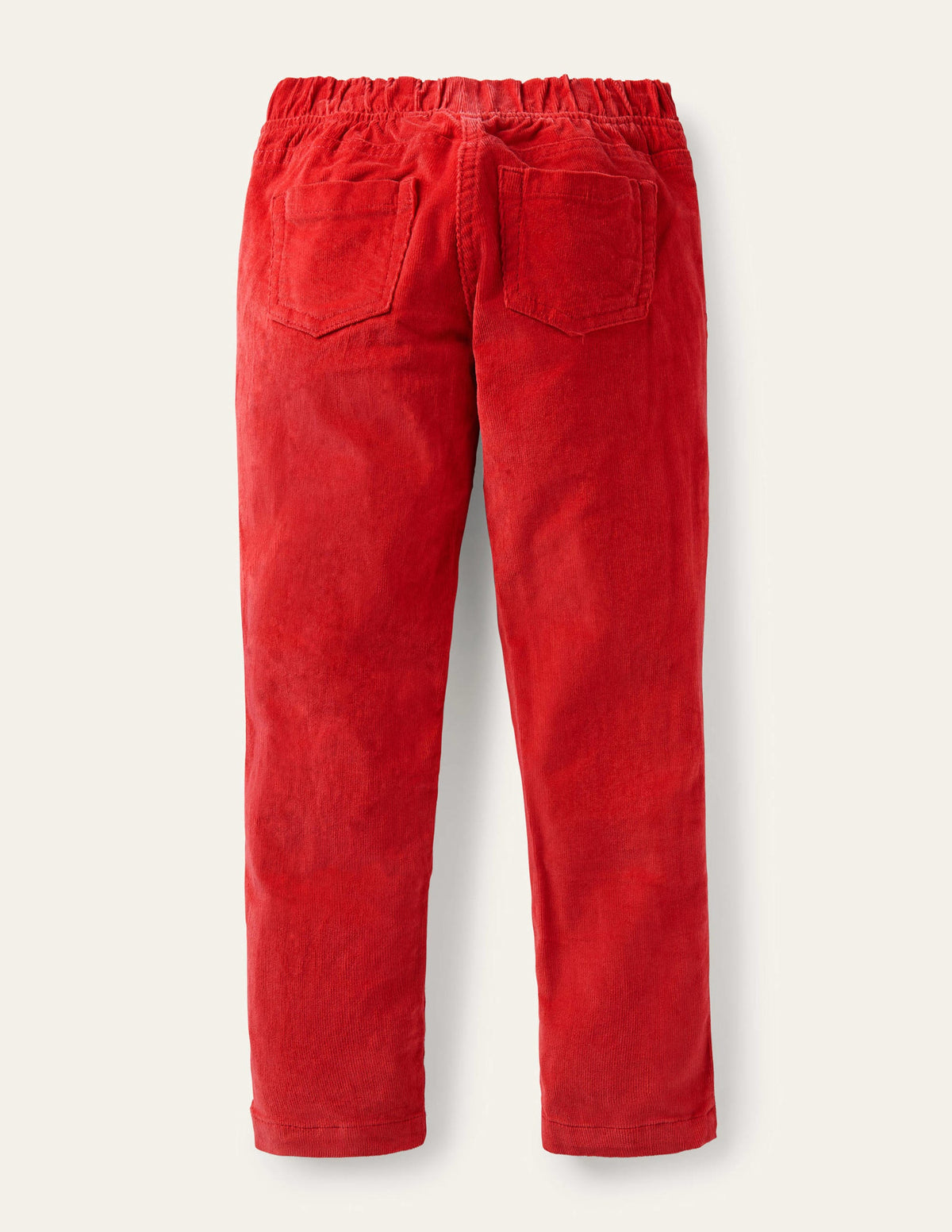 Cord Leggings-Strawberry Tart Red - Image 2