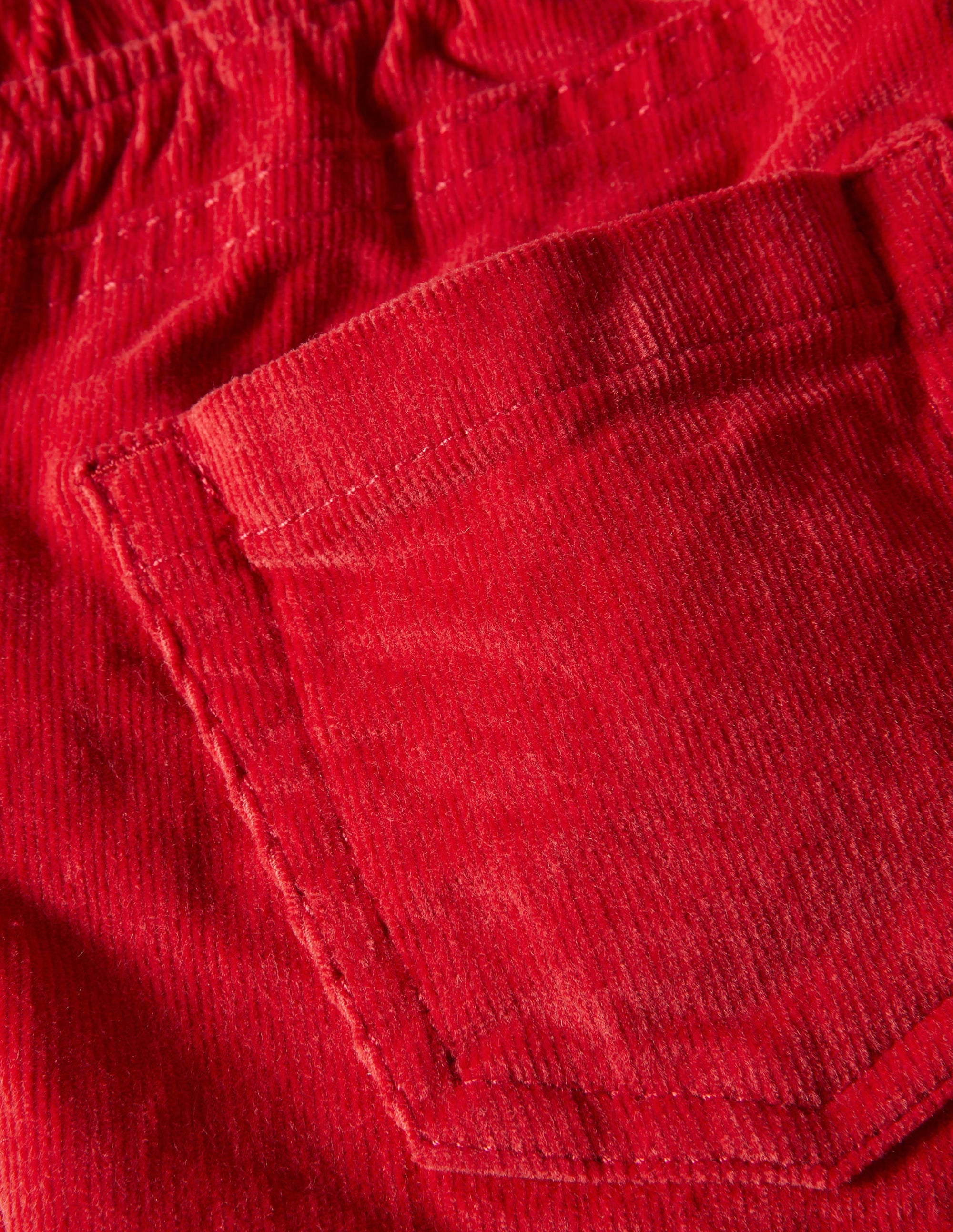 Cord Leggings-Strawberry Tart Red - Image 3
