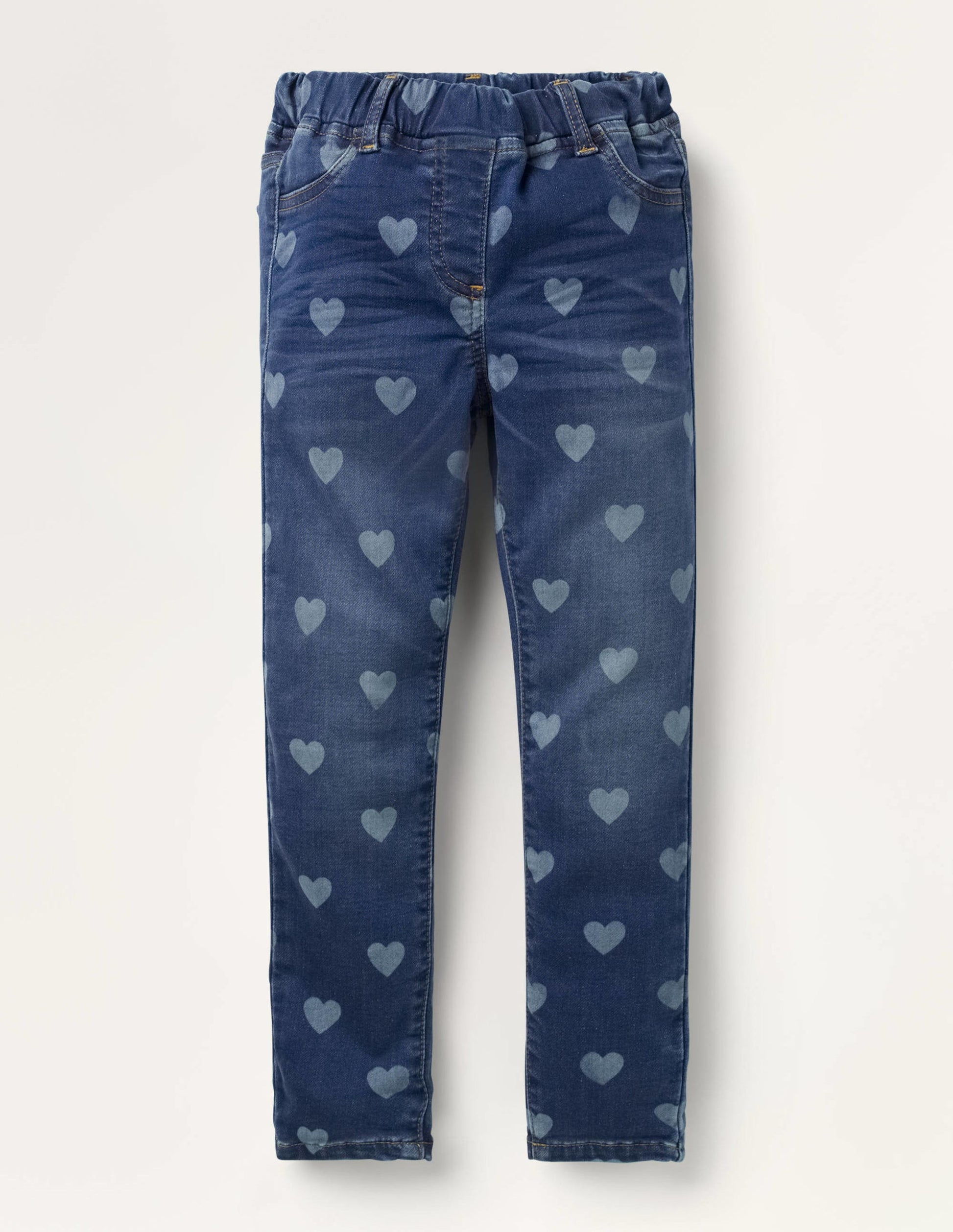 Adventure-flex Denim Leggings-Mid Vintage Heart-1