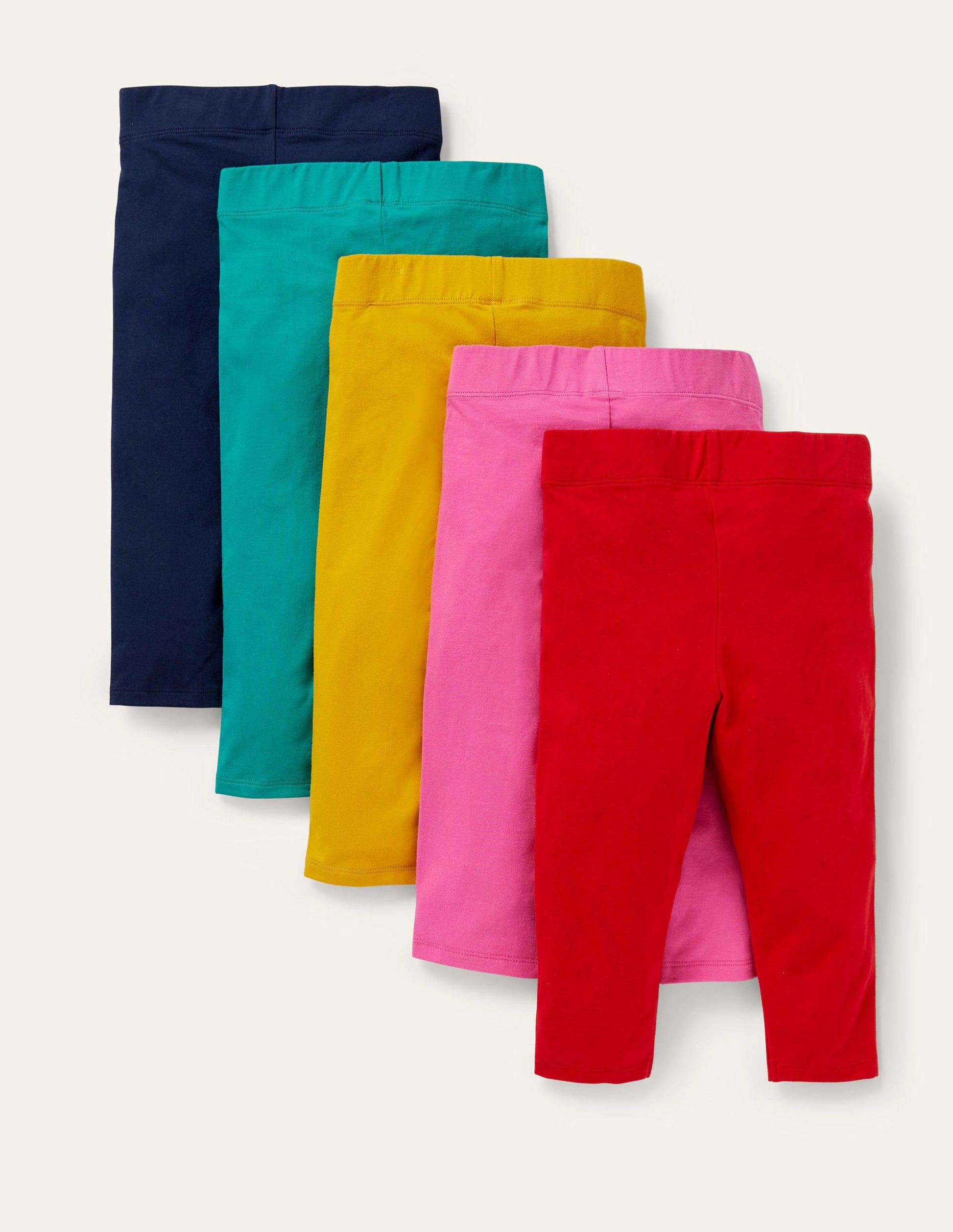 5-Pack Cropped Leggings-Multi Rainbow-2