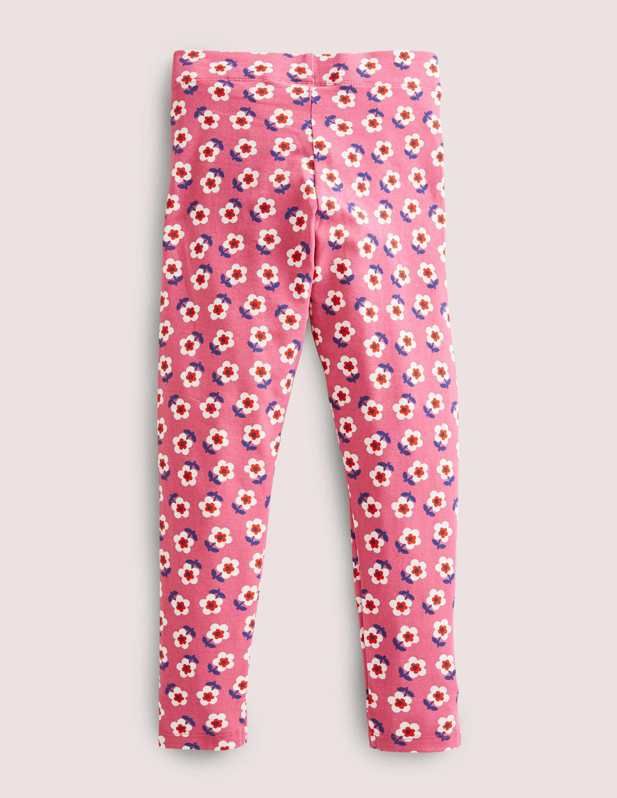 Fun Leggings-Sweet William Pink Small Daisy - Image 2