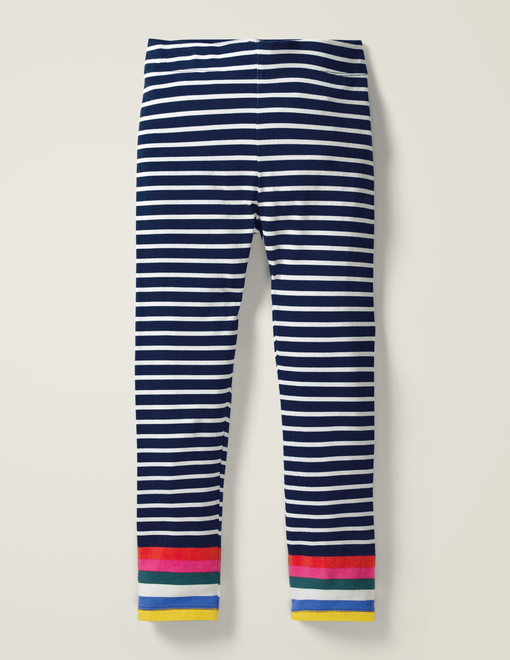 Fun Leggings-Starboard Blue/Ivory Rainbow - Image 1