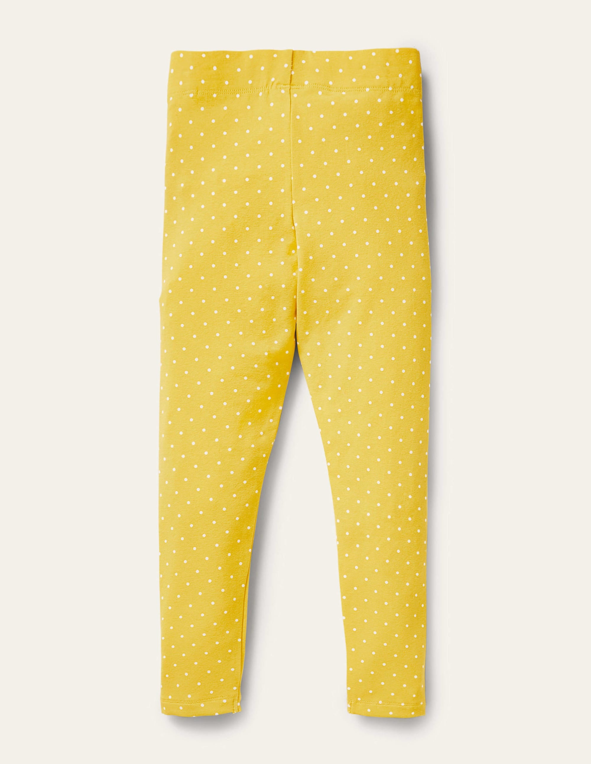 Fun Leggings-Sweetcorn Yellow Pin Spot - Image 2