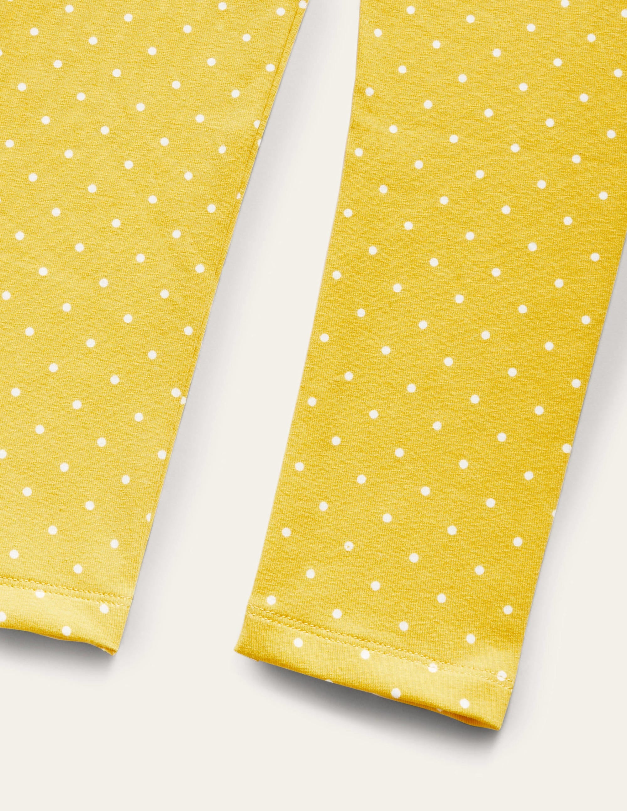 Fun Leggings-Sweetcorn Yellow Pin Spot - Image 3