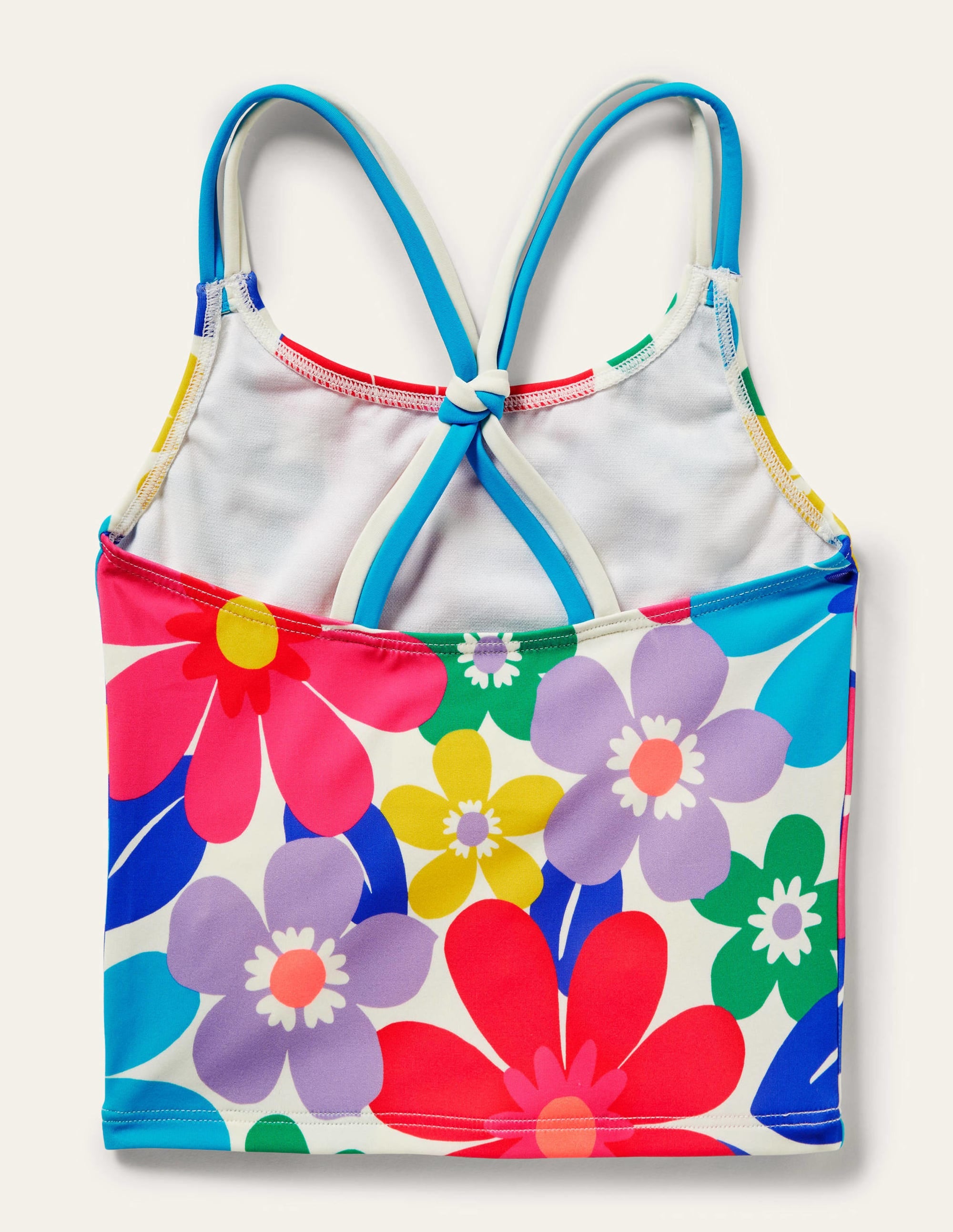 Patterned Tankini Top-Multi Surf Floral - Image 2