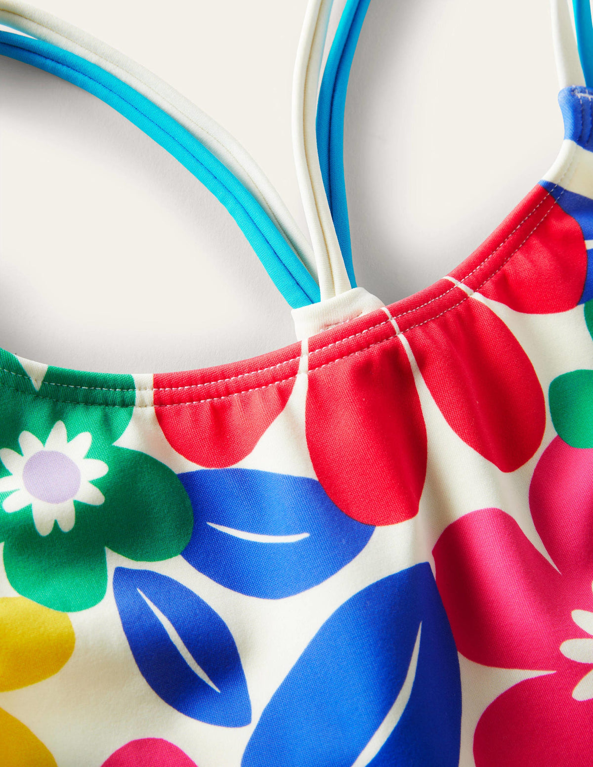 Patterned Tankini Top-Multi Surf Floral - Image 3
