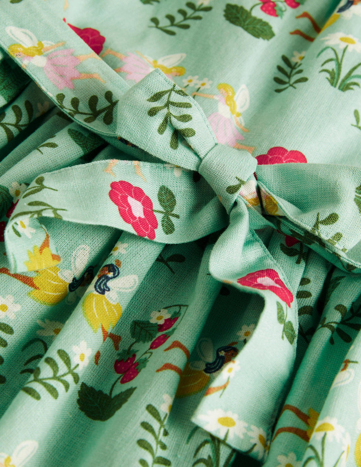 Vintage Dress-Fountain Flower Fairies - Image 3