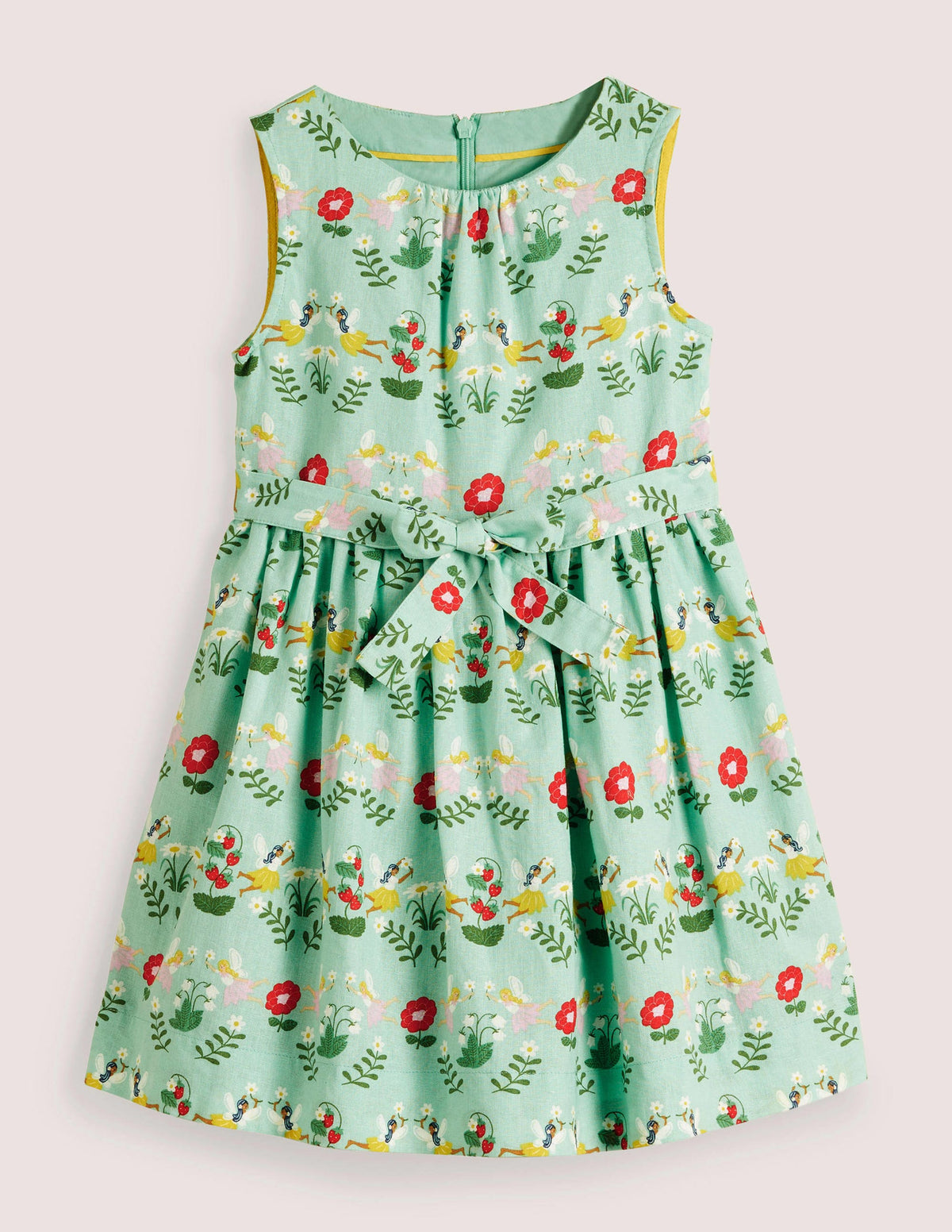 Vintage Dress-Fountain Flower Fairies - Image 1