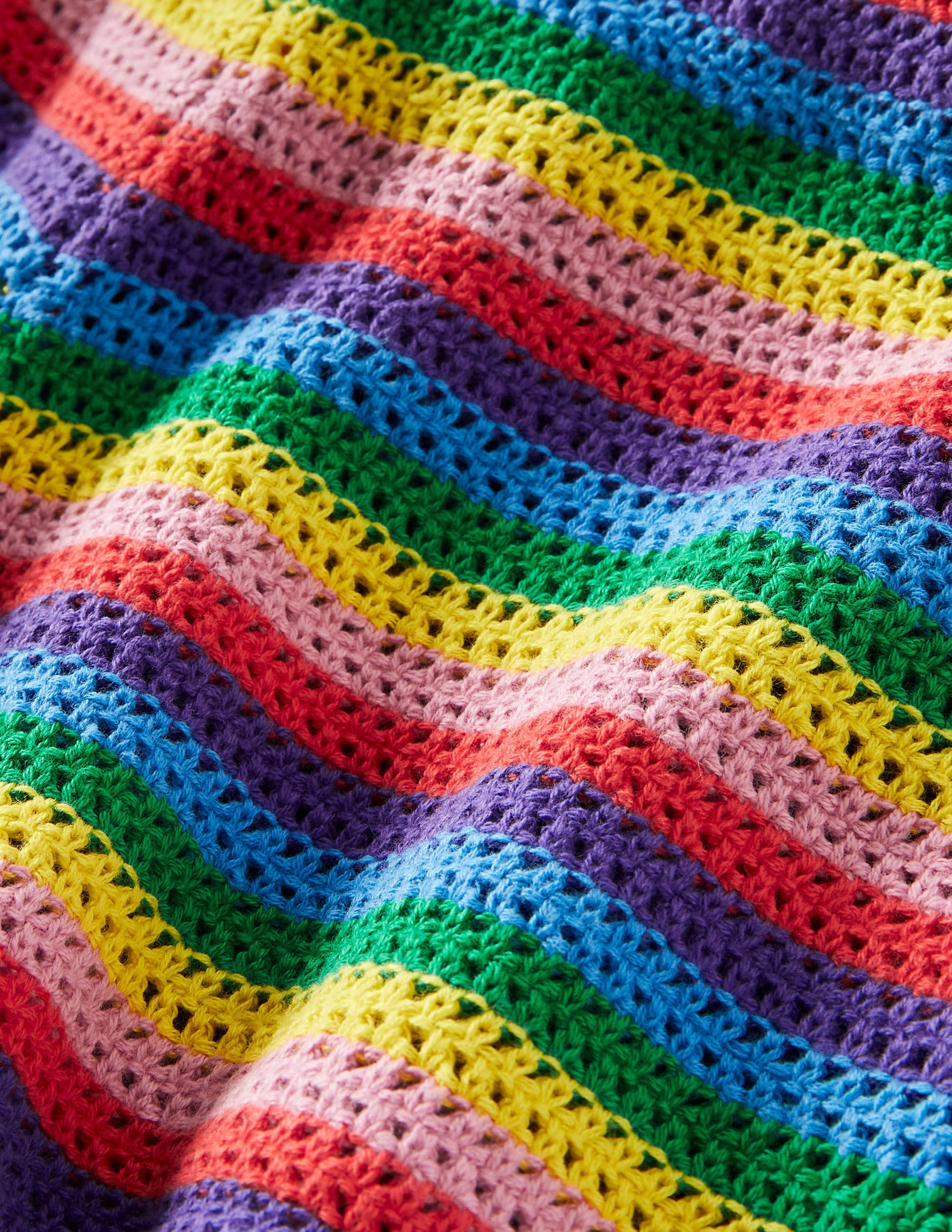 Rainbow Knitted Shorts-Multi Rainbow-3