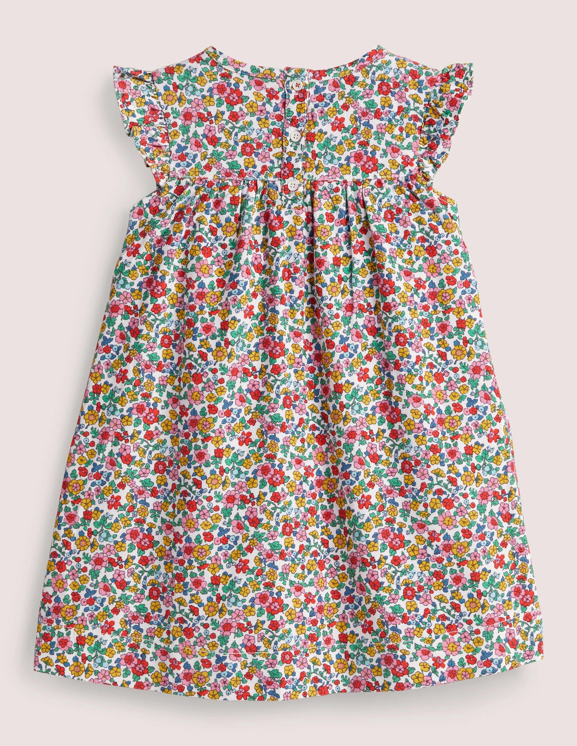 Easy Everyday Dress-Ivory Vintage Floral - Image 2