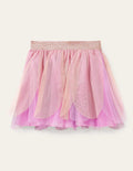 Petal Tulle Skirt-Orchid Petal Purple