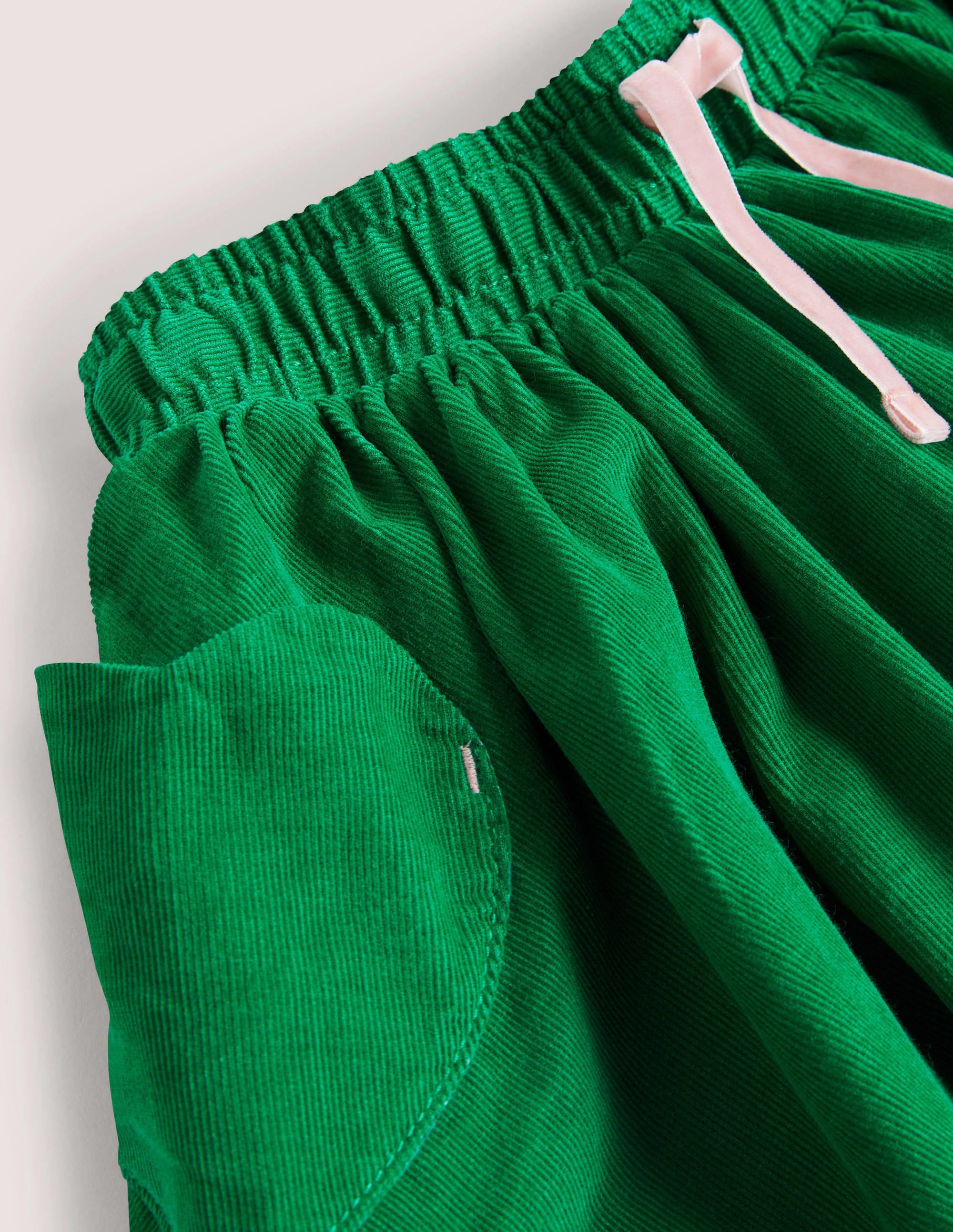 Woven Twirly Skirt-Highland Green - Image 3