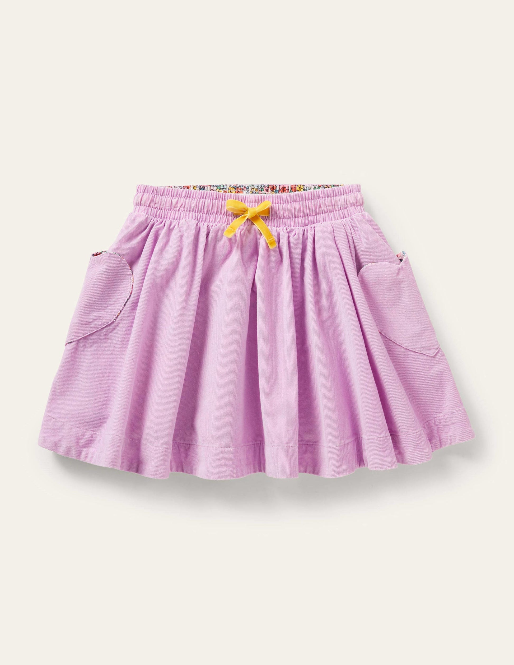 Woven Twirly Skirt-Orchid Petal Purple-1