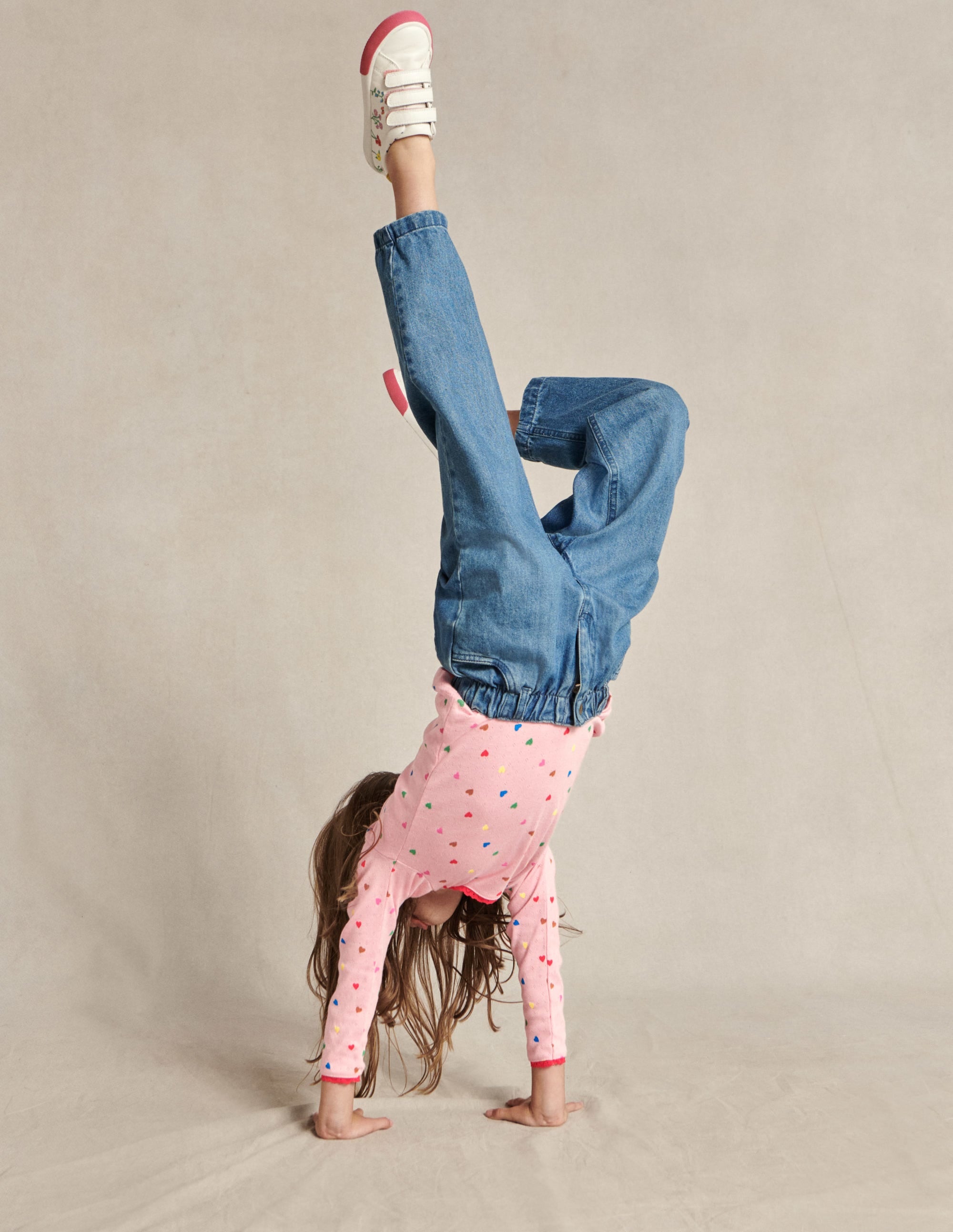 Barrel Leg Jeans-Mid Vintage Denim - Image 4