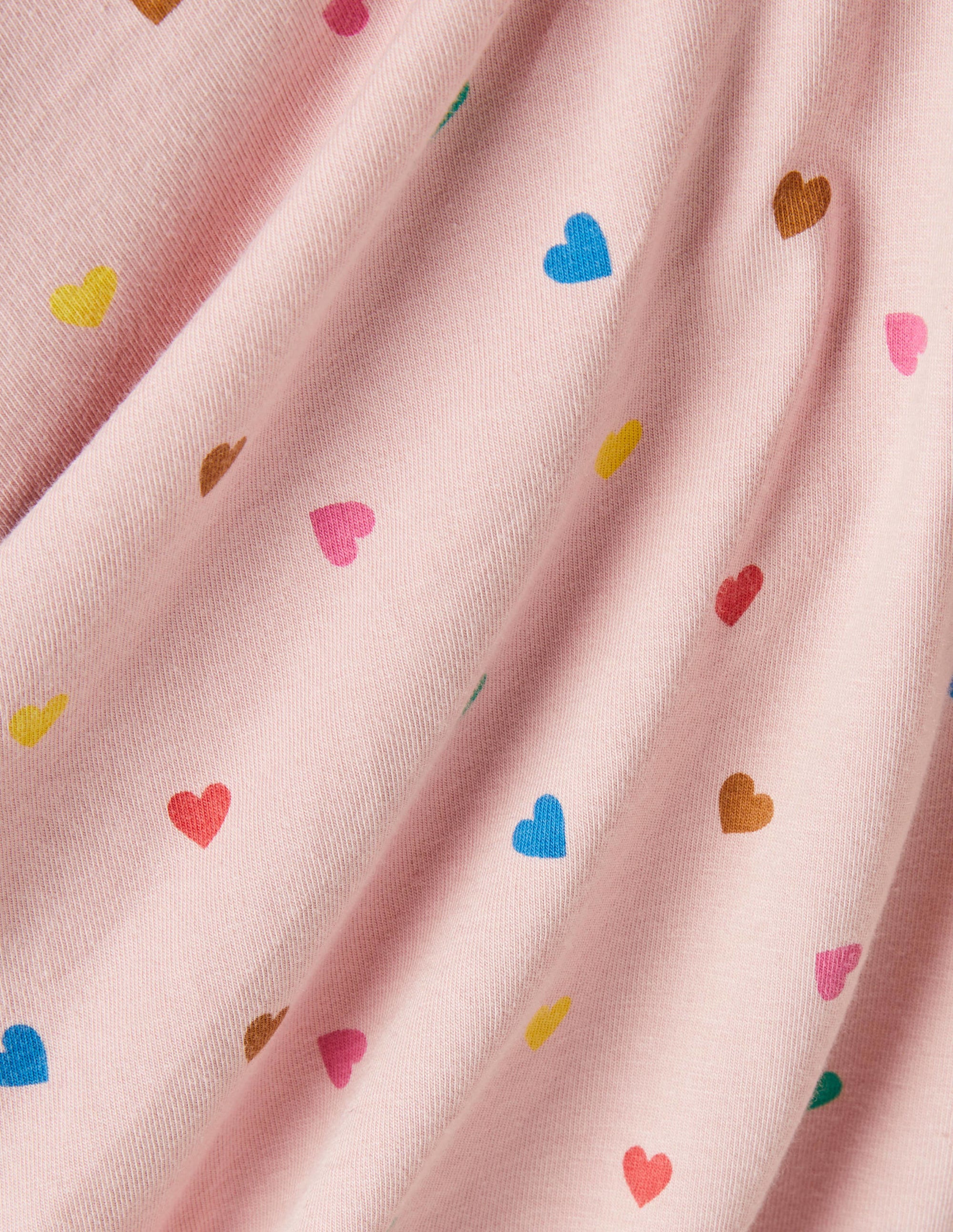 Twirly Skater Dress-Boto Pink Hearts - Image 3