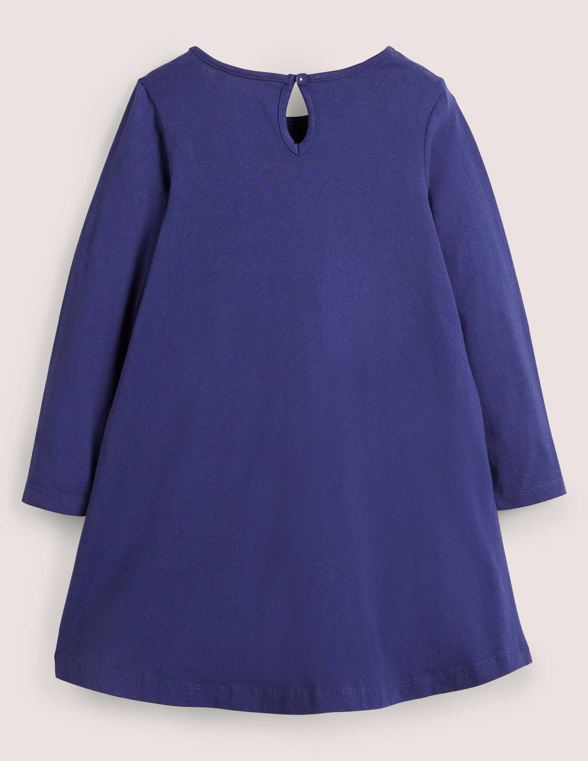 Space Big Appliqué Dress-Starboard Blue - Image 2