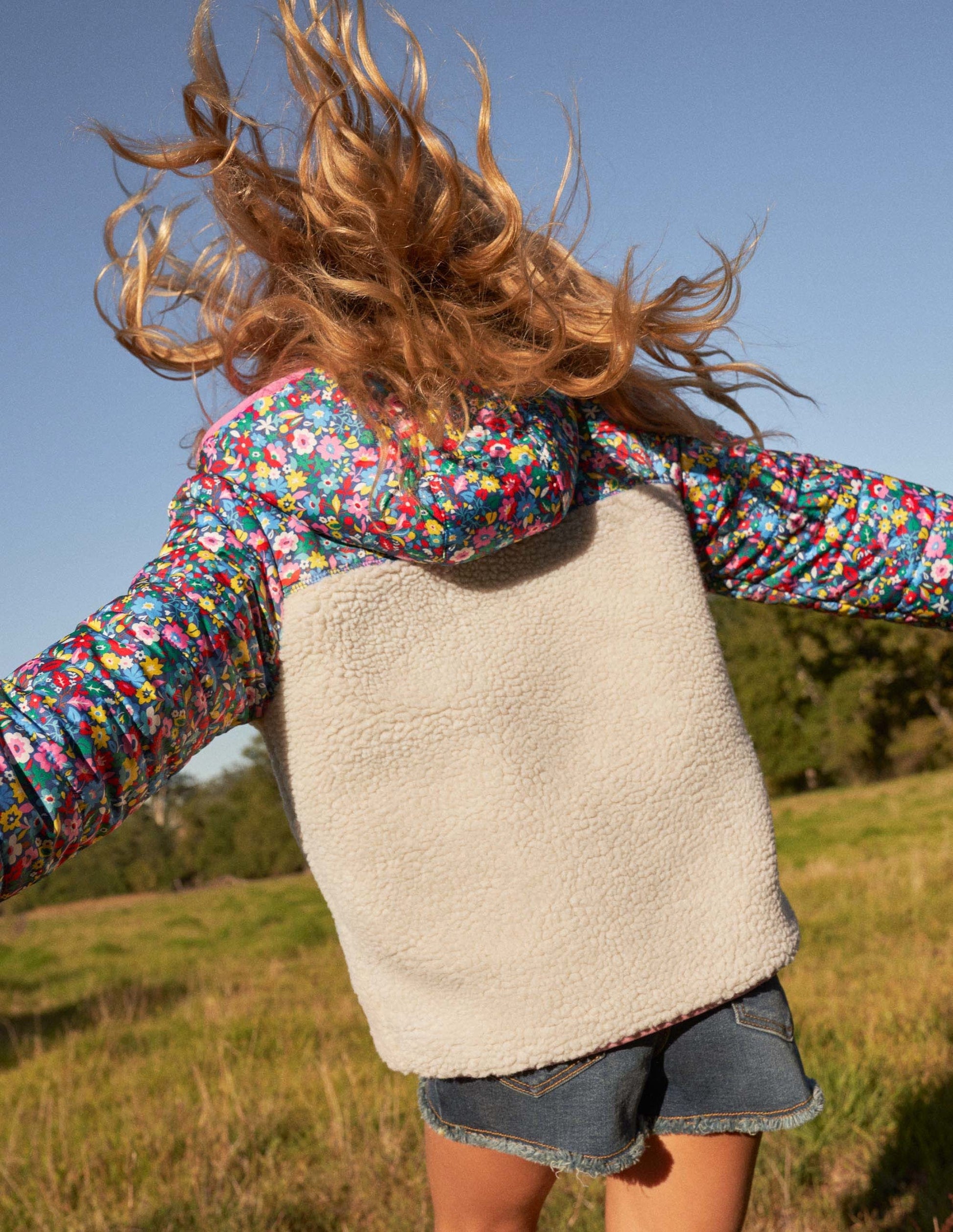 Colourblock Borg Jacket-Borg Multi Patchwork Floral-5