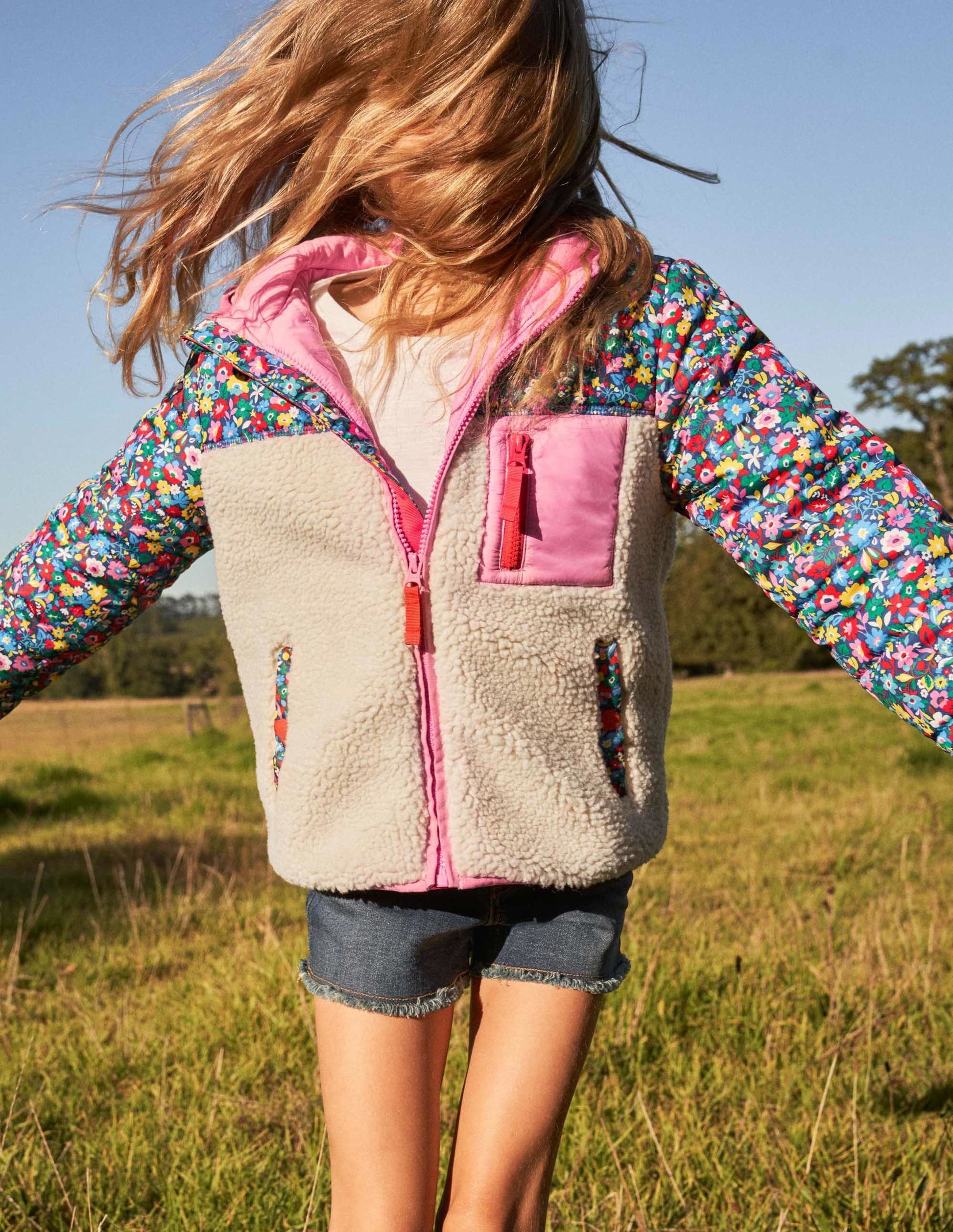 Colourblock Borg Jacket-Borg Multi Patchwork Floral-7