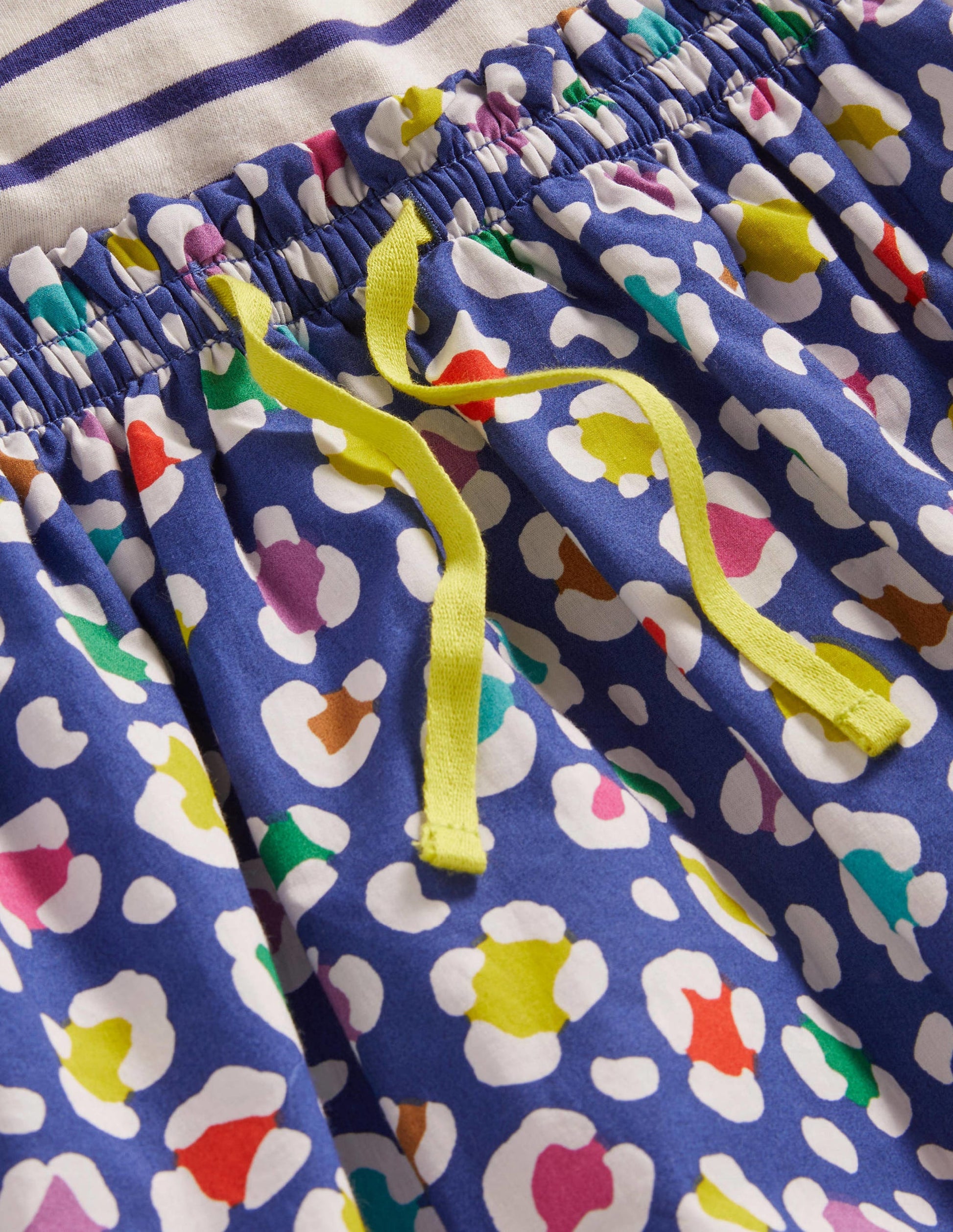 Hotchpotch Dress-Starboard Blue/ Multi Leopard-3