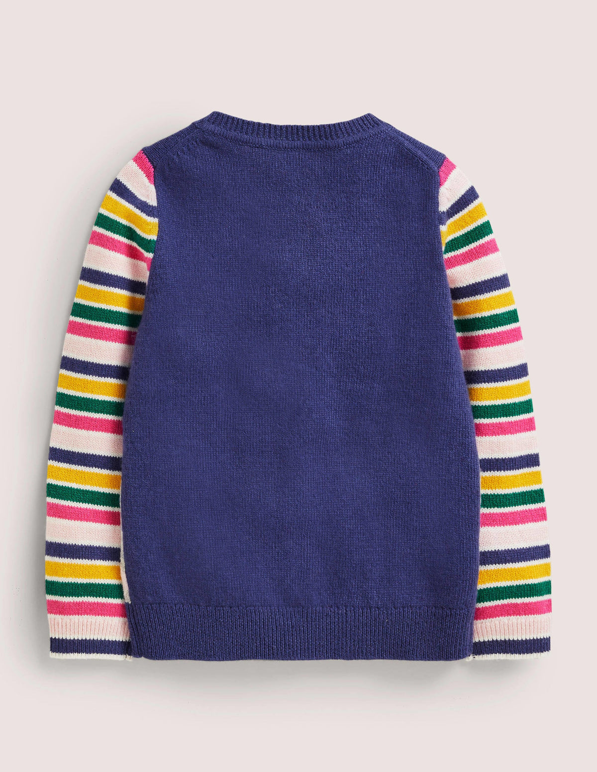 Fun Cardigan-Multi/Navy Rabbit-2