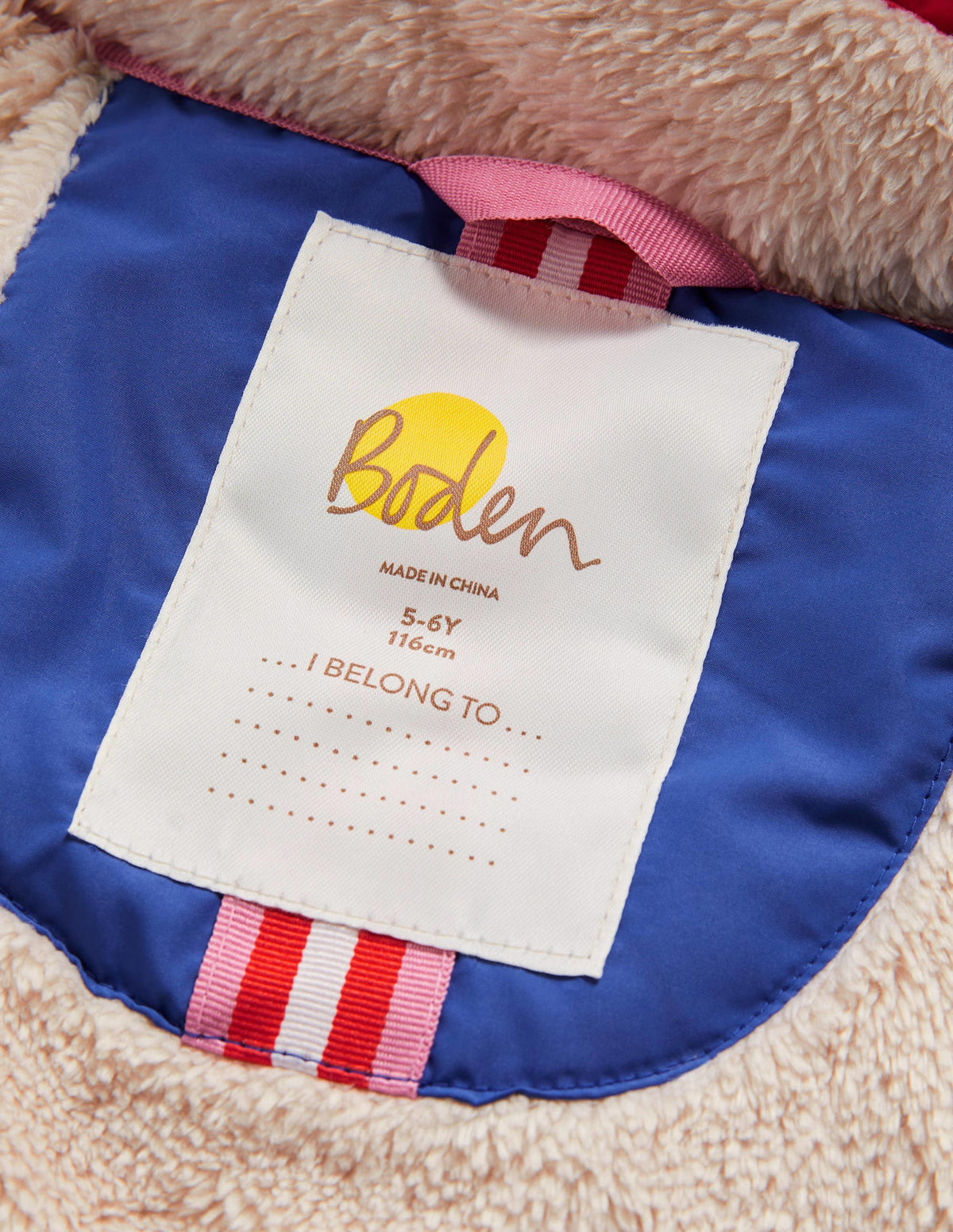 Shower Resistant Padded Jacket-Multi Colourblock Star - Image 4