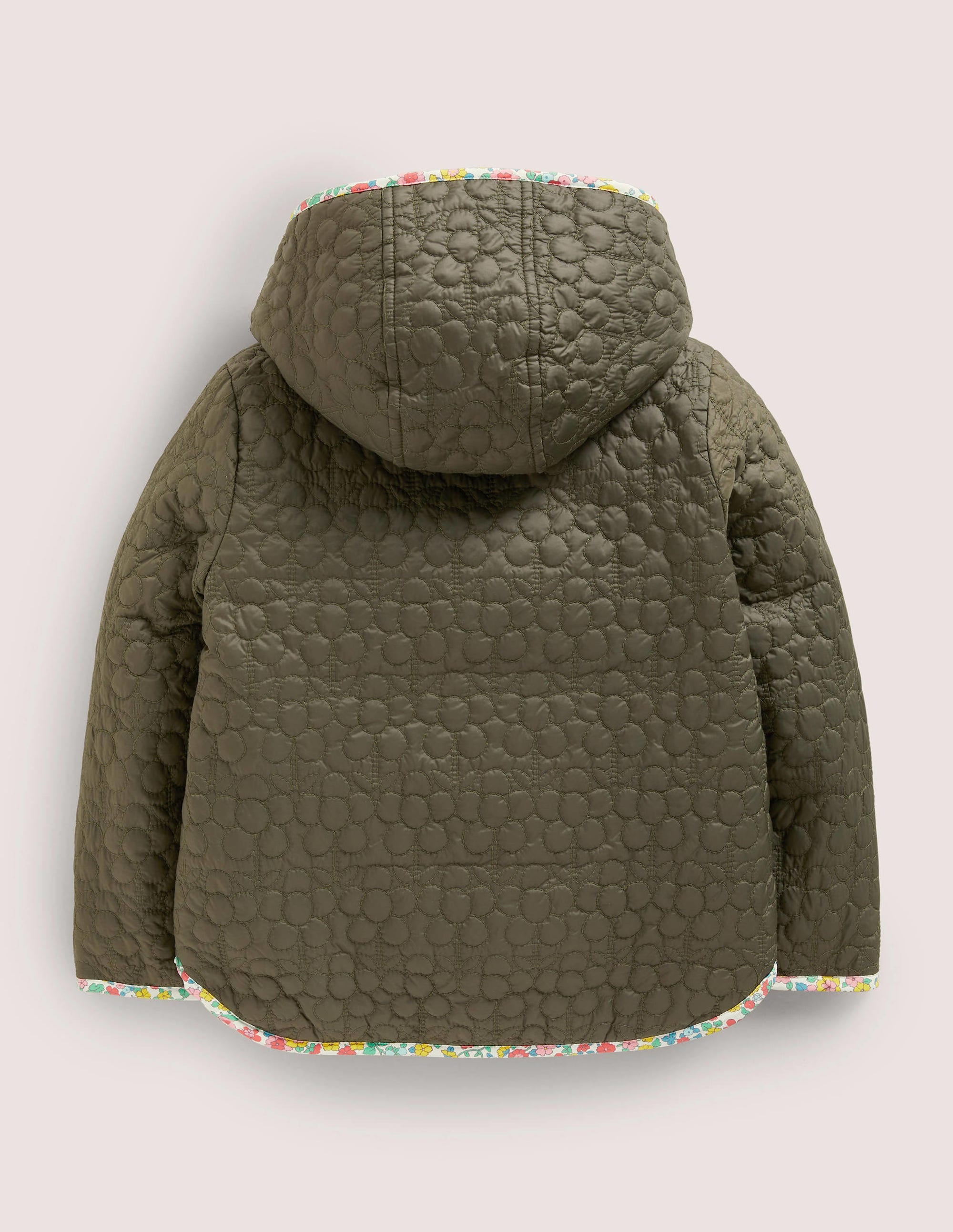 Quilted Jacket-Khaki Green - Image 2