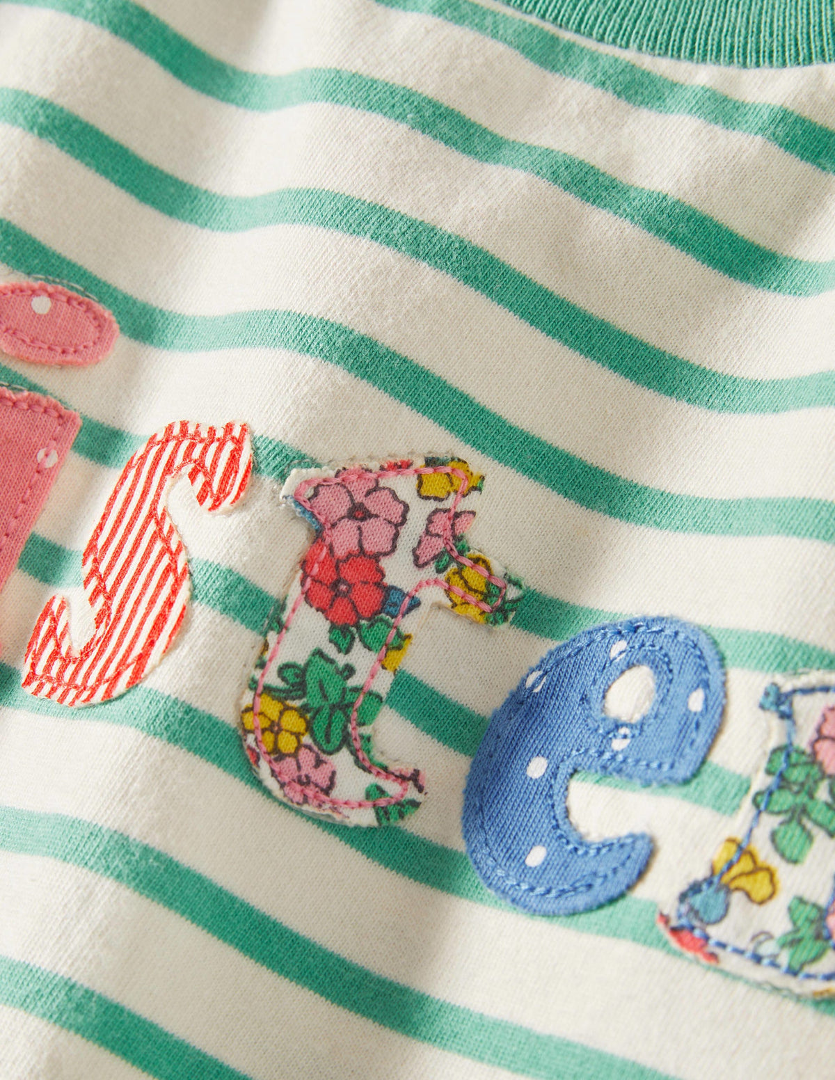 Sister T-Shirt-Asparagus Green/Ivory - Image 3