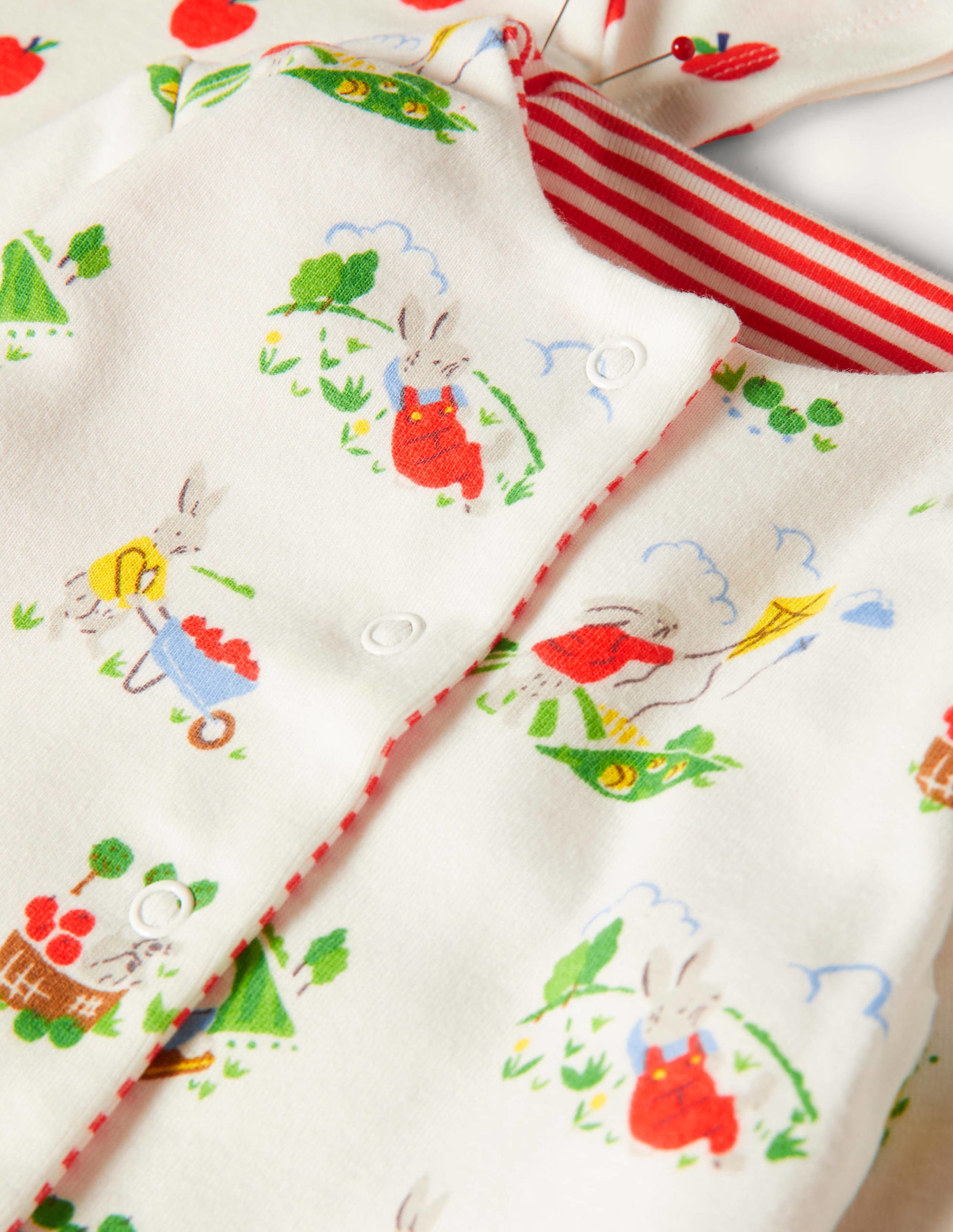 GOTS Organic 3 Piece Gift Set-Ivory Daydreaming Bunny - Image 3