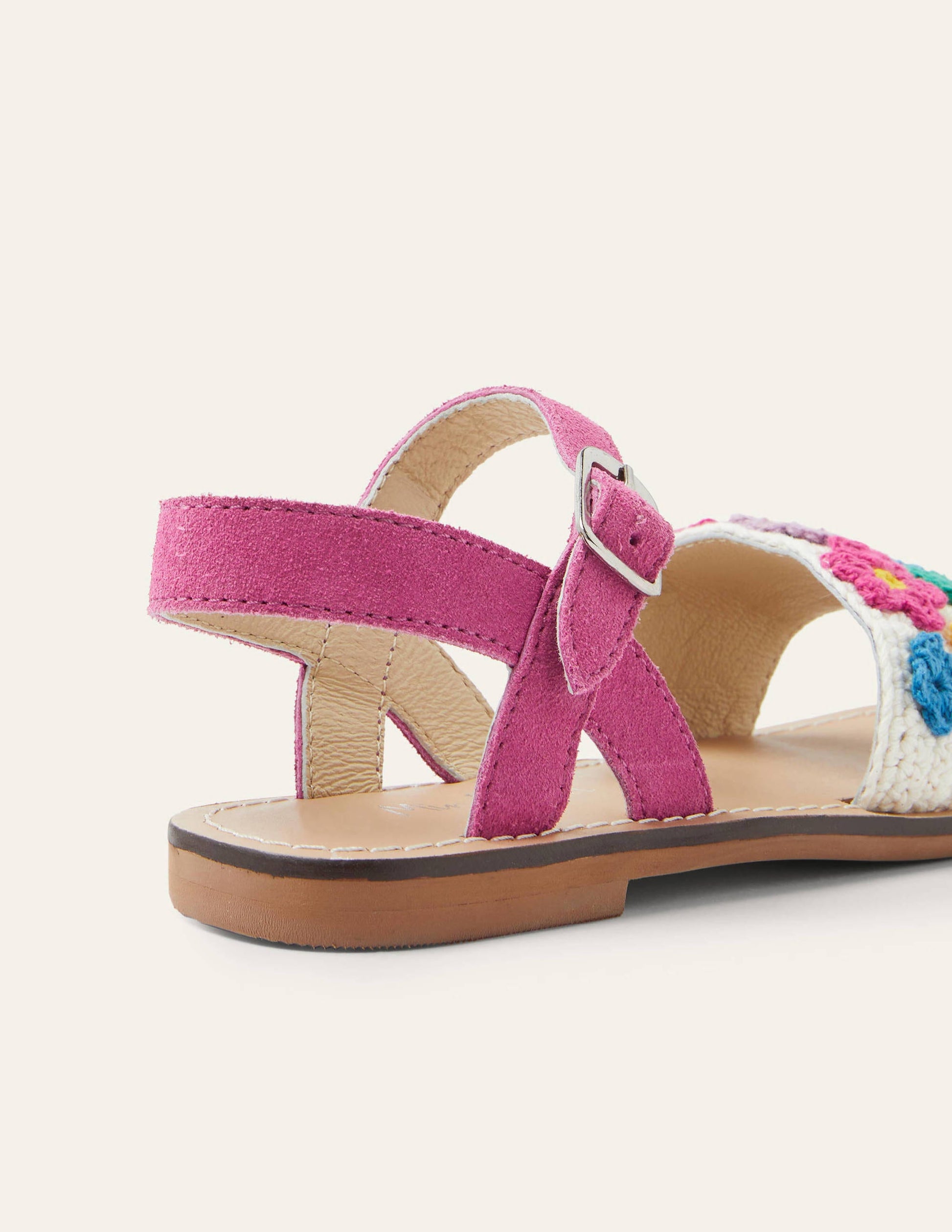 Crochet Sandals-Multi Flowers-3