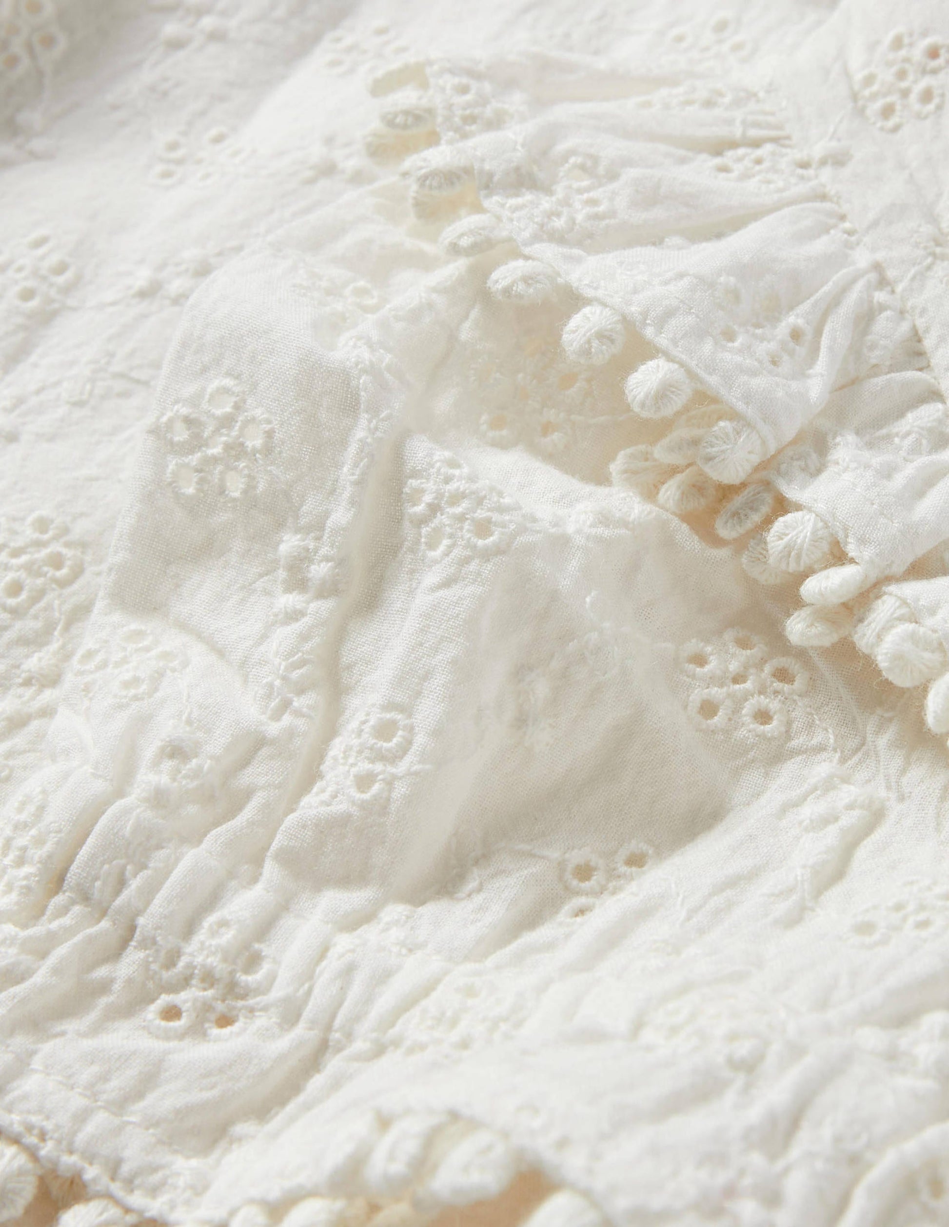 Printed Woven Blouse-Ivory-3