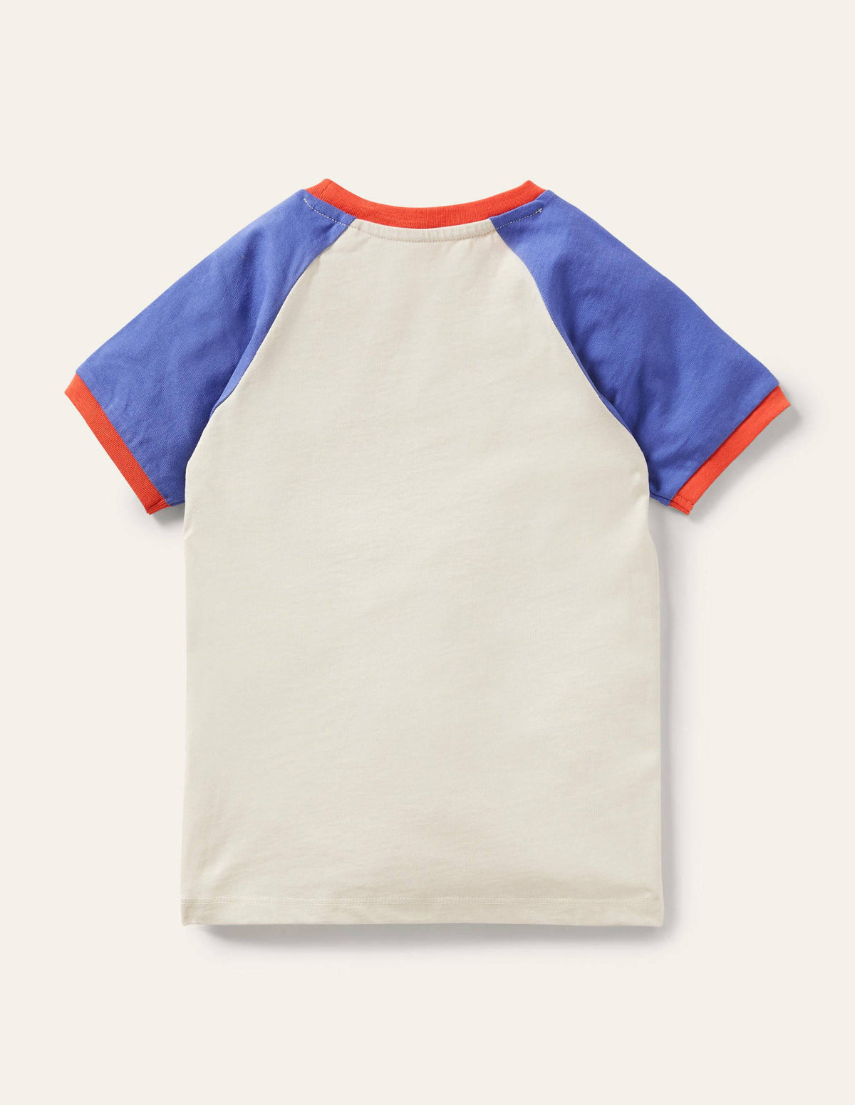 Printed Graphic Raglan T-shirt-Ivory Planet Needs Me - Image 2