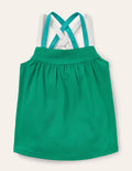 Multi Strap Vest-Green Pepper