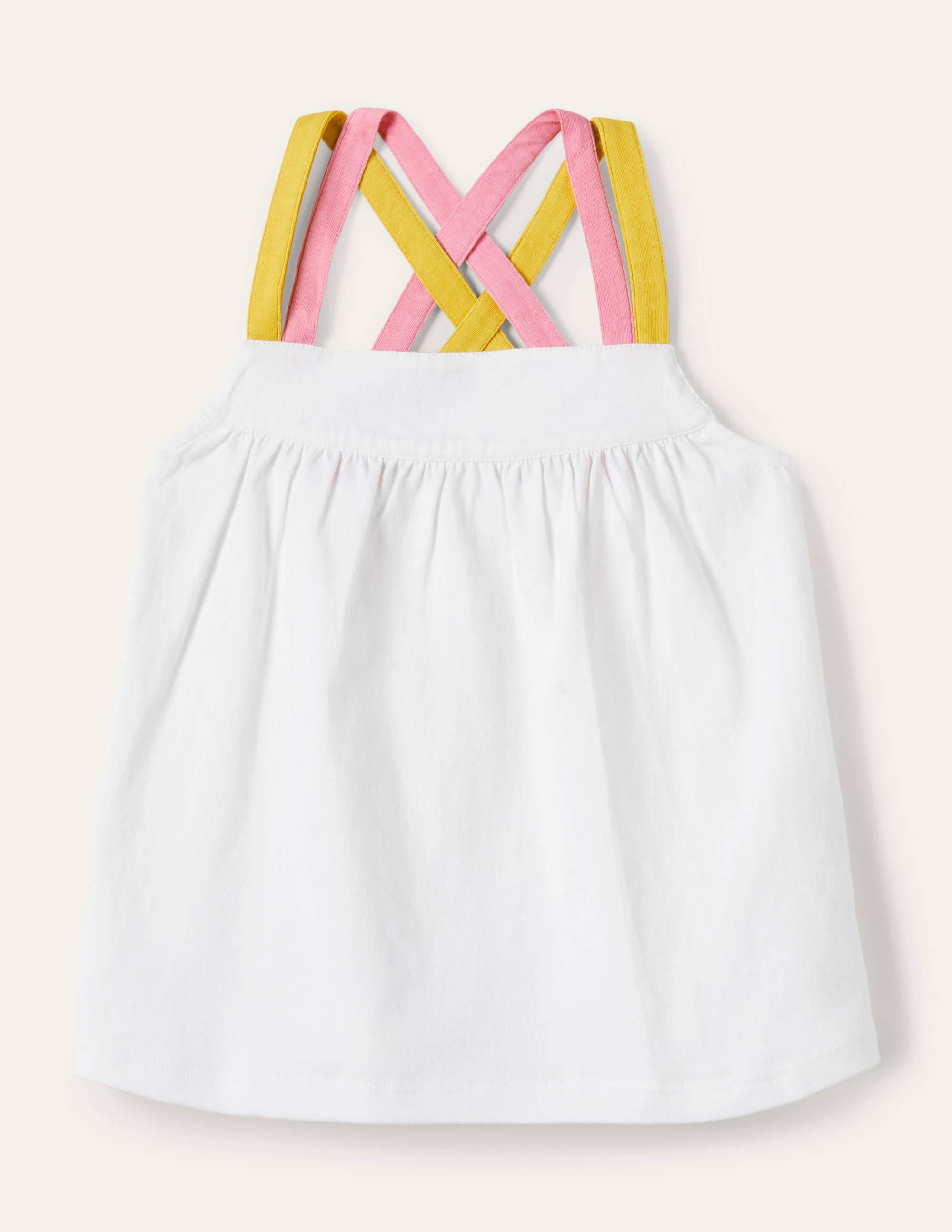 Multi Strap Vest-White - Image 1