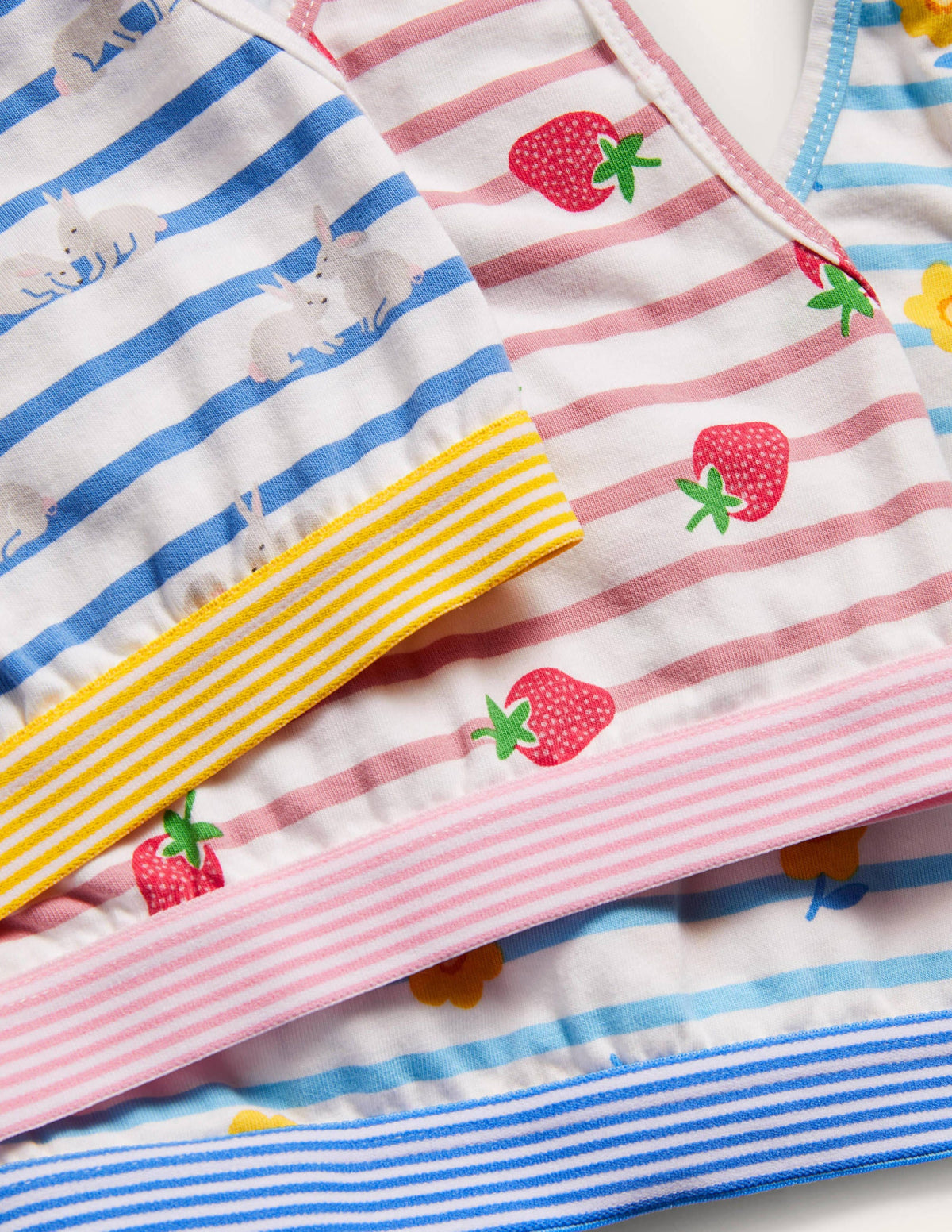 Sporty Crop Tops 3 Pack-Springtime Breton-2