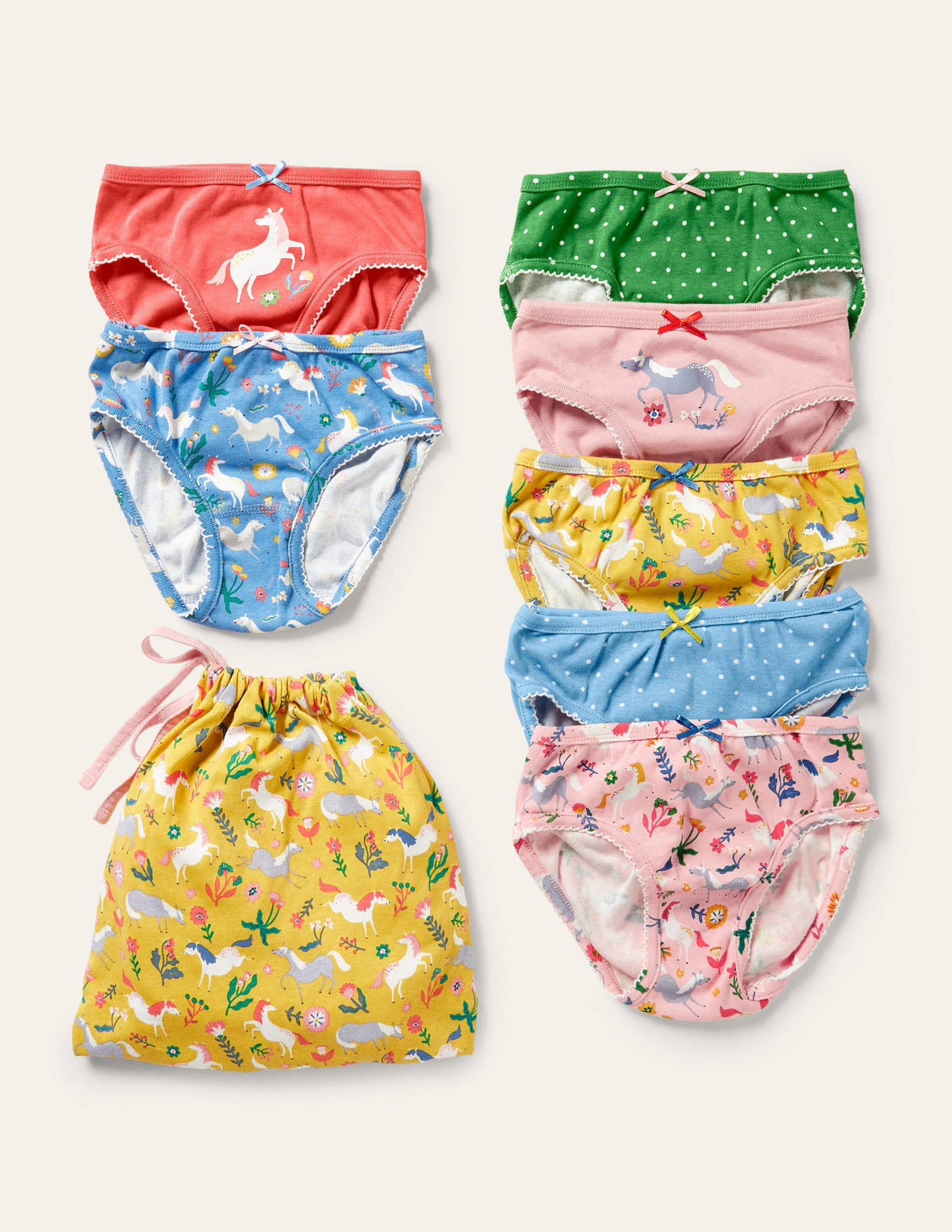 Pants 7 Pack-Multi Horses - Image 1