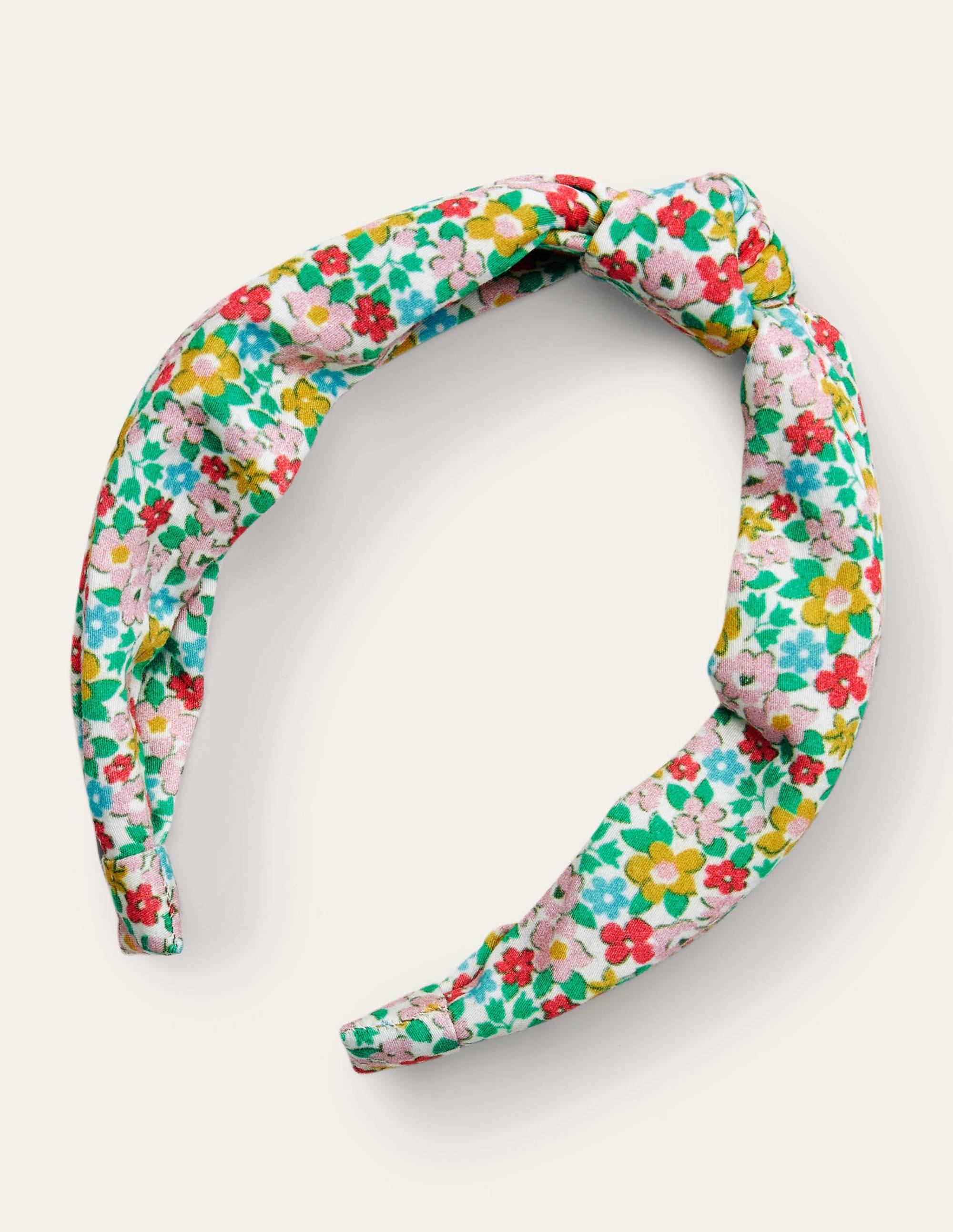 Twist Headband-Multi Spring Floral - Image 1