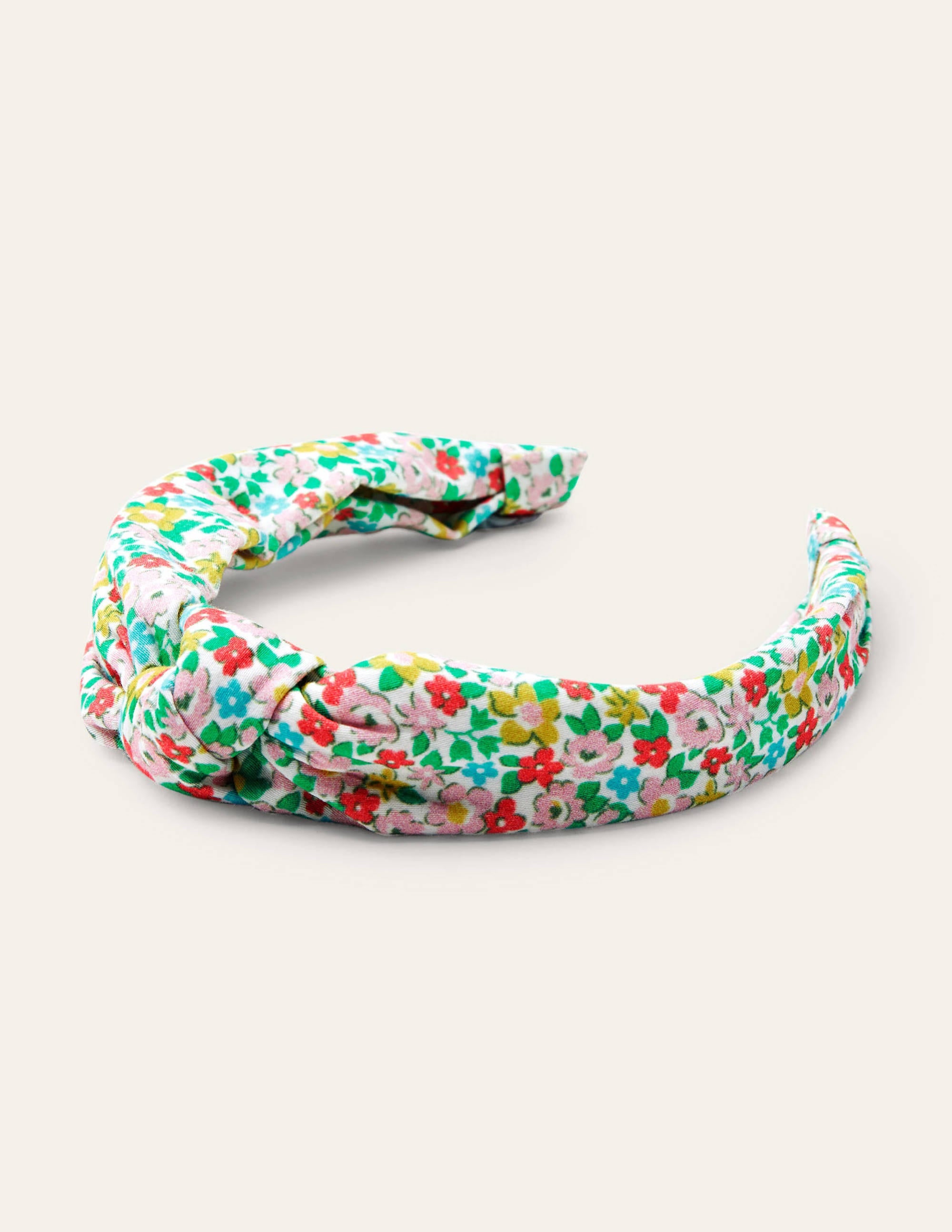 Twist Headband-Multi Spring Floral - Image 2